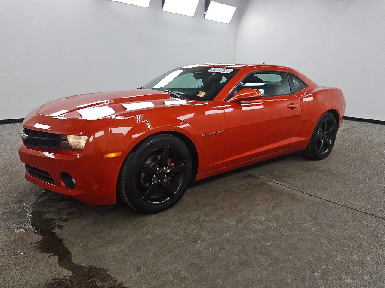 2012 Chevrolet Camaro Lt Orange vin: 2G1FB1E35C9143137