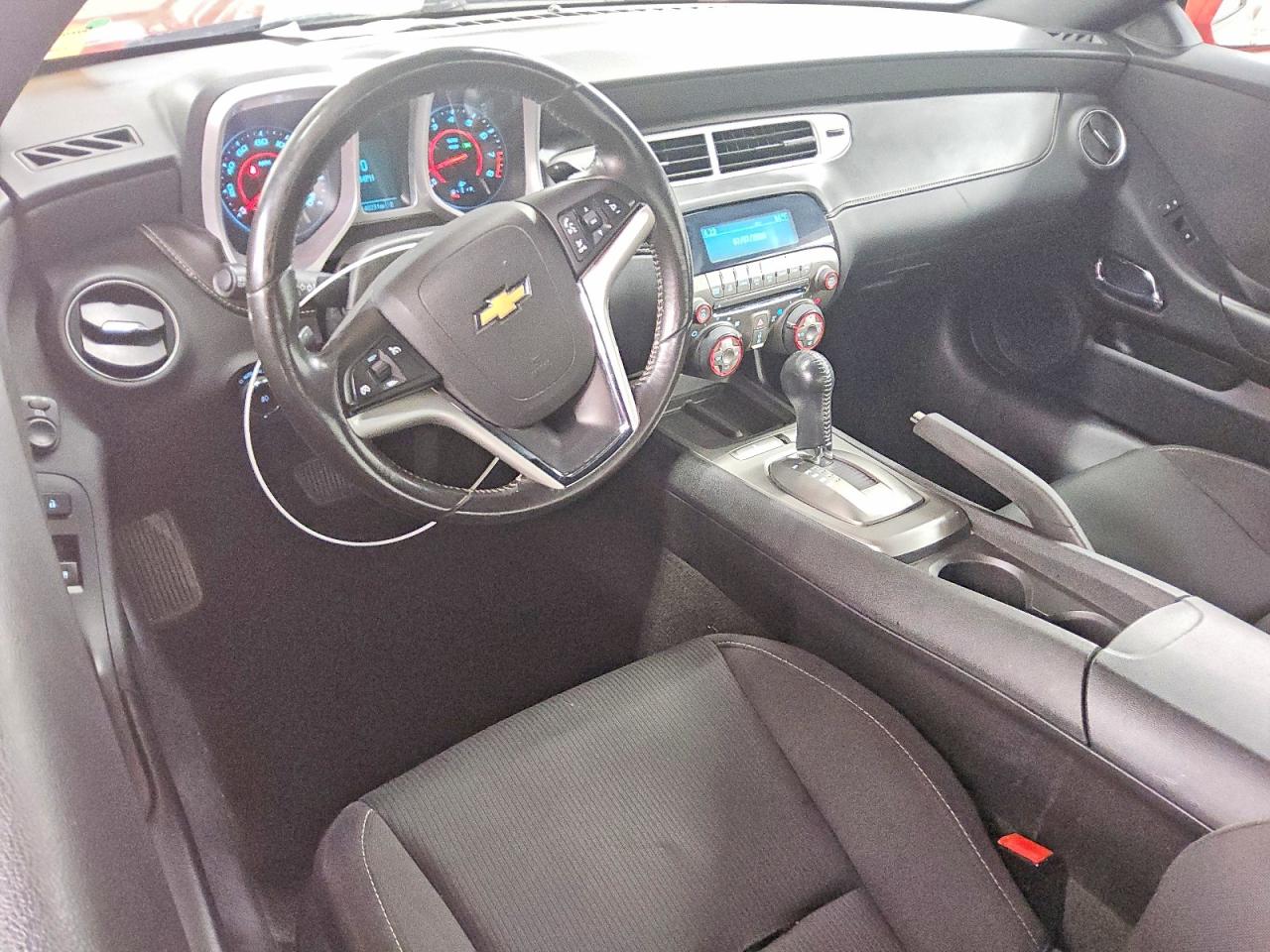 2012 Chevrolet Camaro Lt Orange vin: 2G1FB1E35C9143137