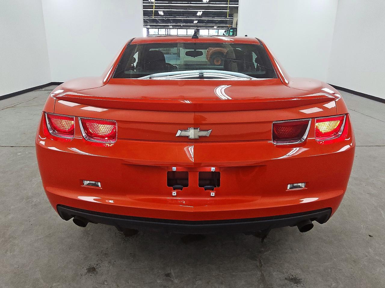 2012 Chevrolet Camaro Lt Orange vin: 2G1FB1E35C9143137
