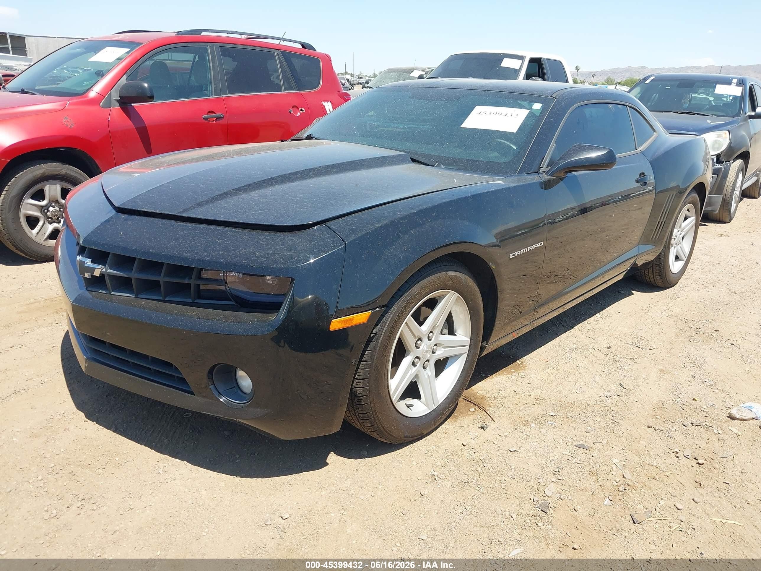 2012 Chevrolet Camaro 1lt Black vin: 2G1FB1E35C9170984