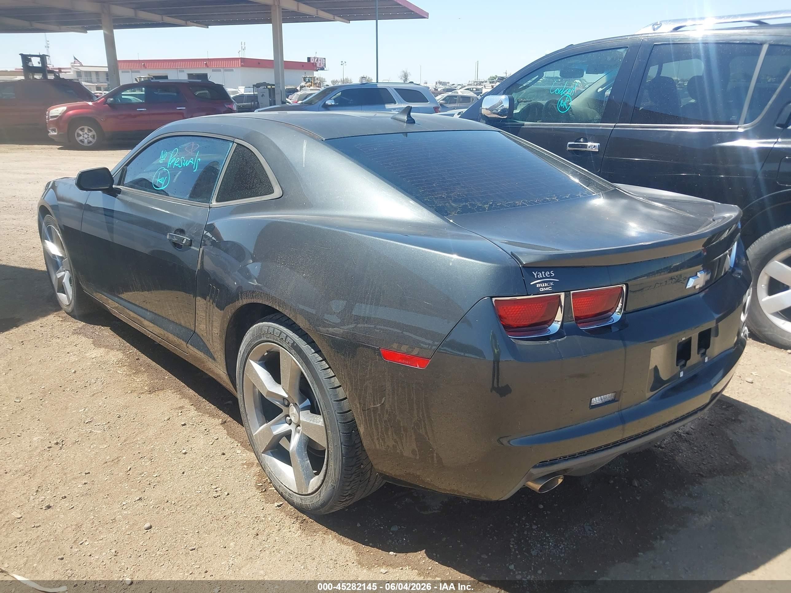 2012 Chevrolet Camaro 1lt Черный vin: 2G1FB1E35C9180818