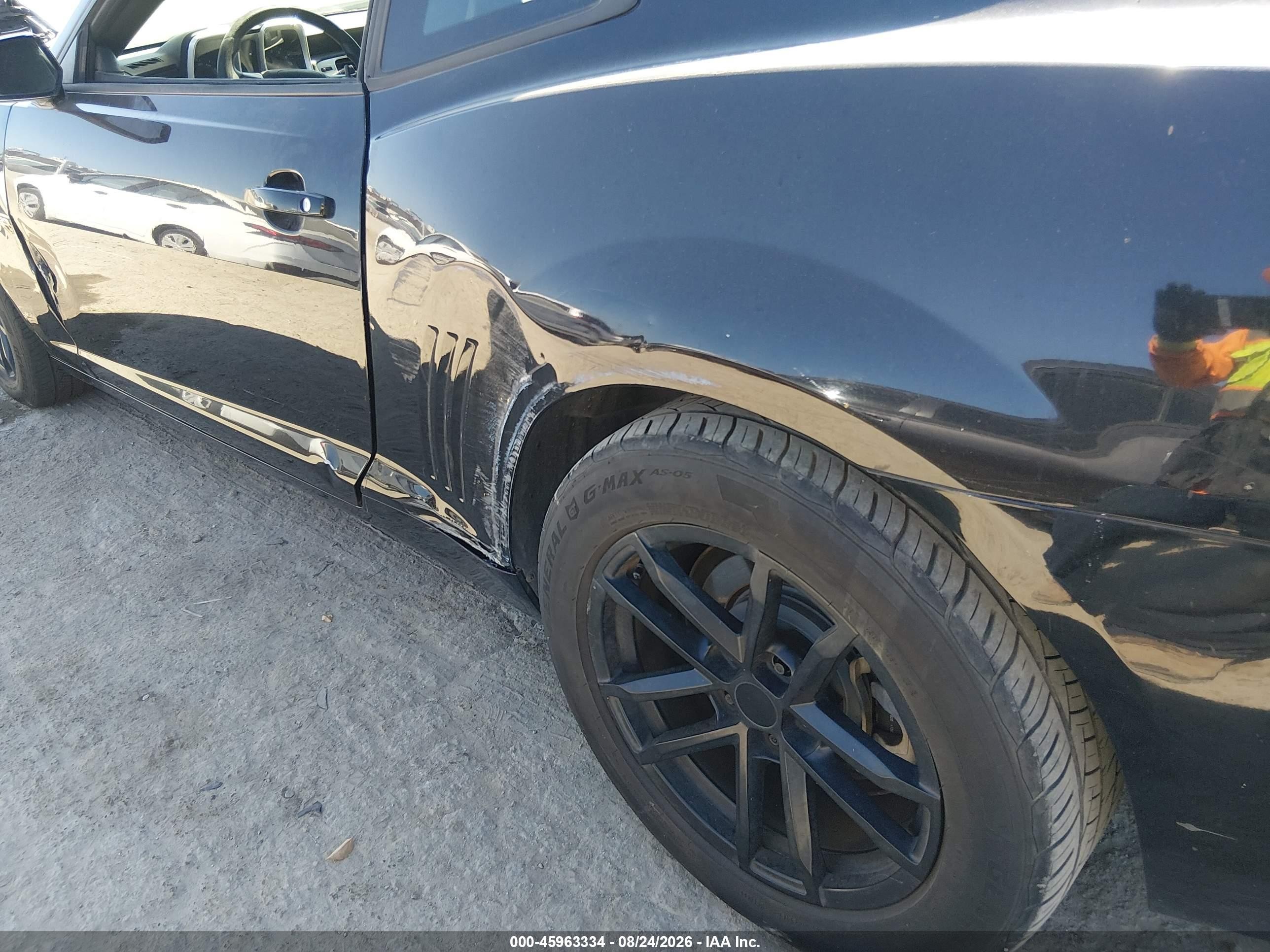 2012 Chevrolet Camaro 1lt Black vin: 2G1FB1E35C9183220