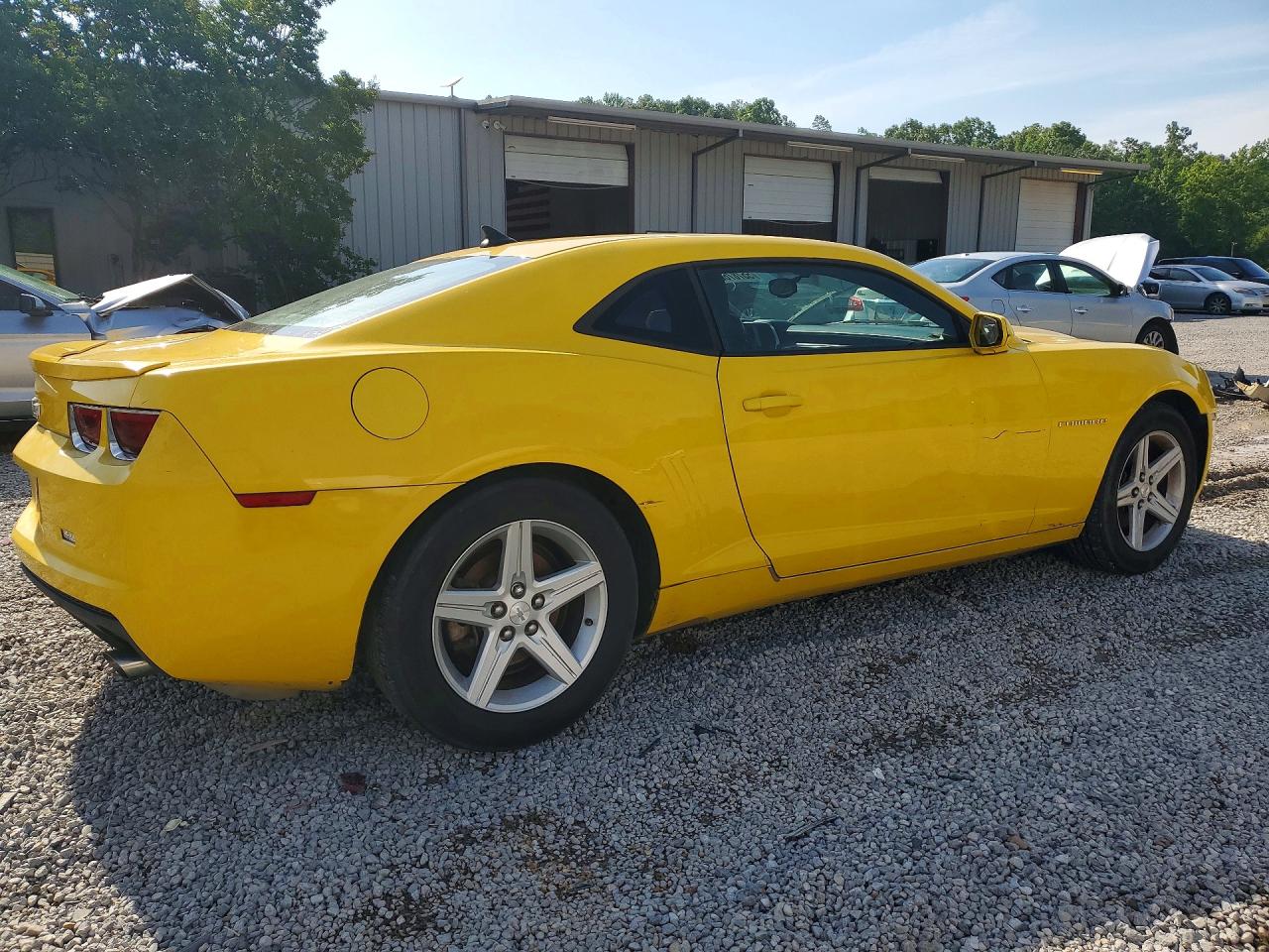 2012 Chevrolet Camaro Lt Желтый vin: 2G1FB1E35C9192628