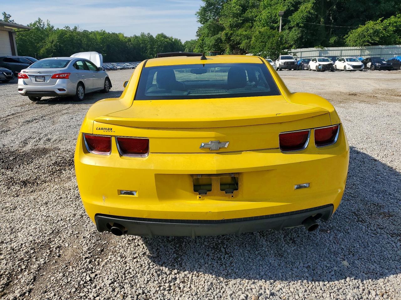 2012 Chevrolet Camaro Lt Желтый vin: 2G1FB1E35C9192628