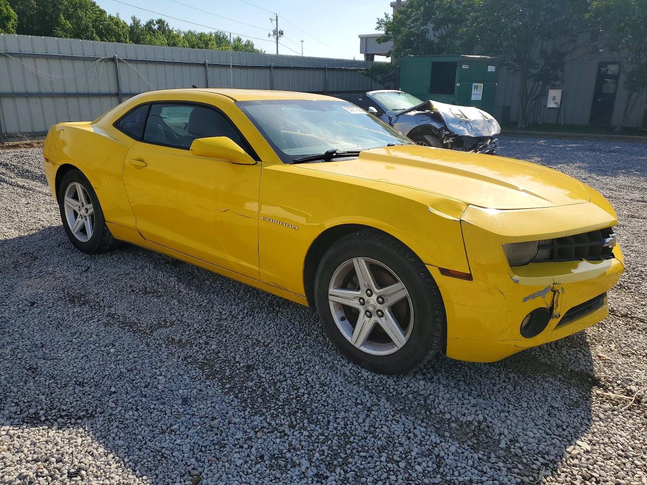 2012 Chevrolet Camaro Lt Желтый vin: 2G1FB1E35C9192628