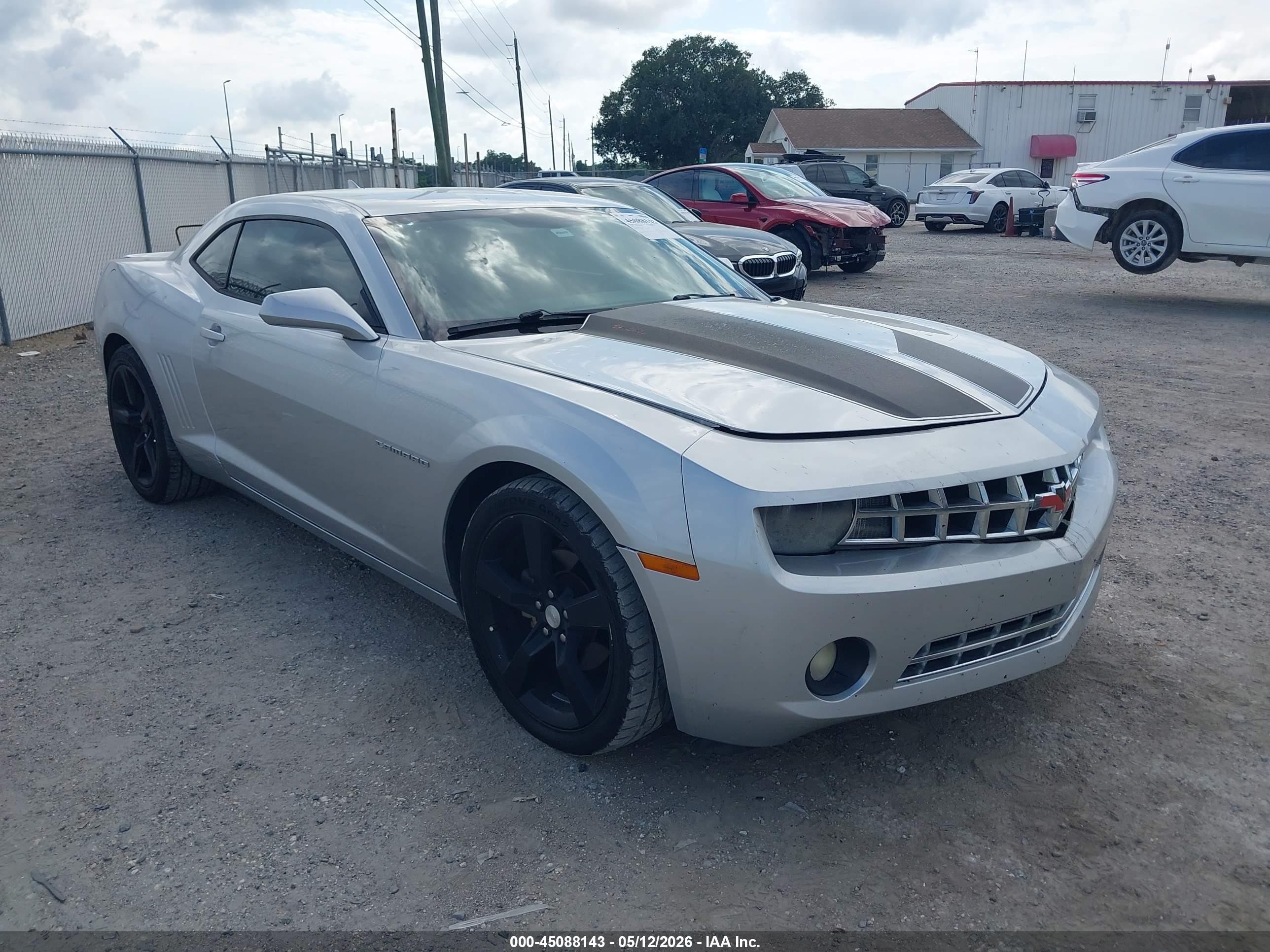 2012 Chevrolet Camaro 1lt Silver vin: 2G1FB1E35C9201263