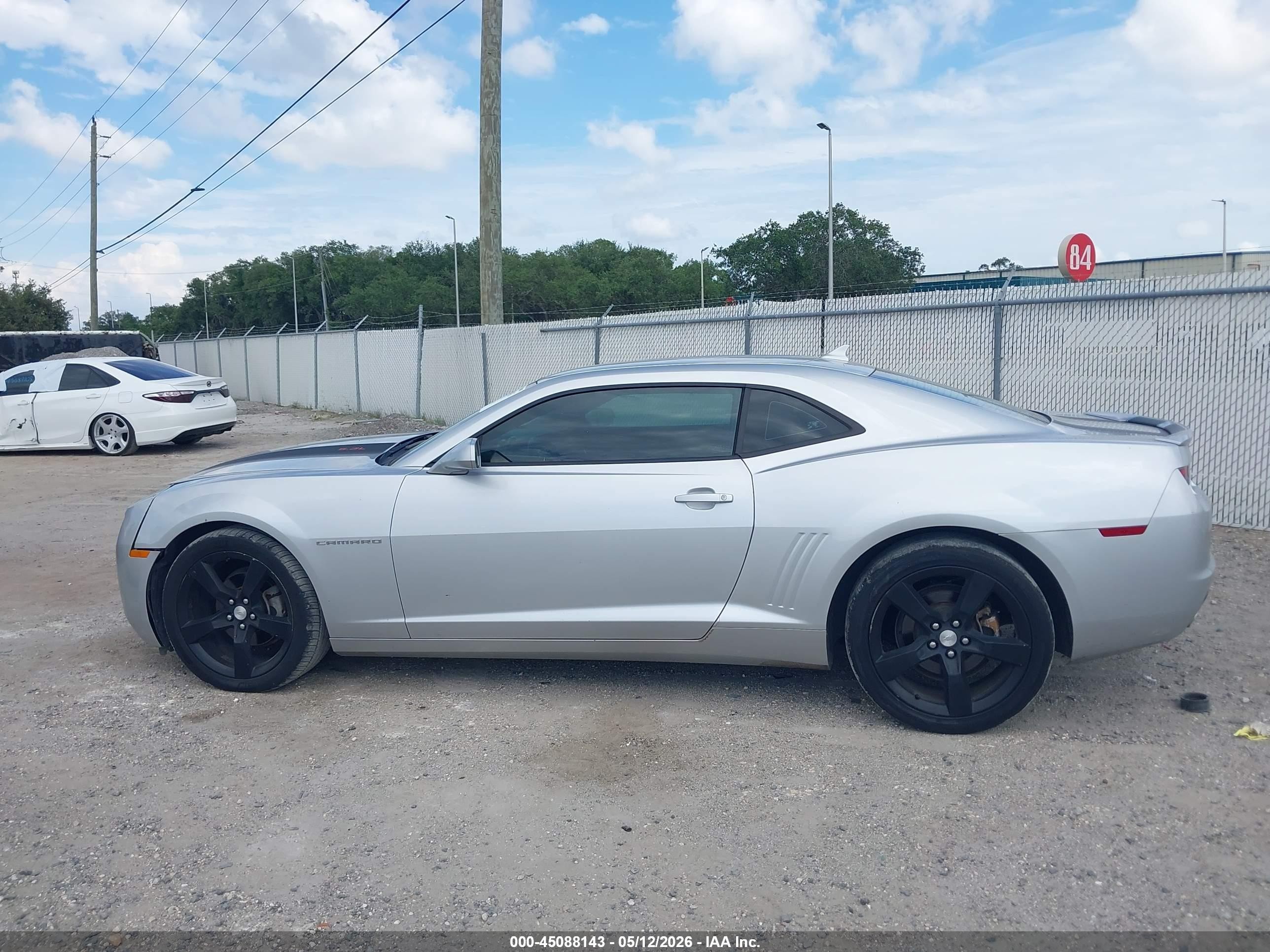 2012 Chevrolet Camaro 1lt Серебряный vin: 2G1FB1E35C9201263