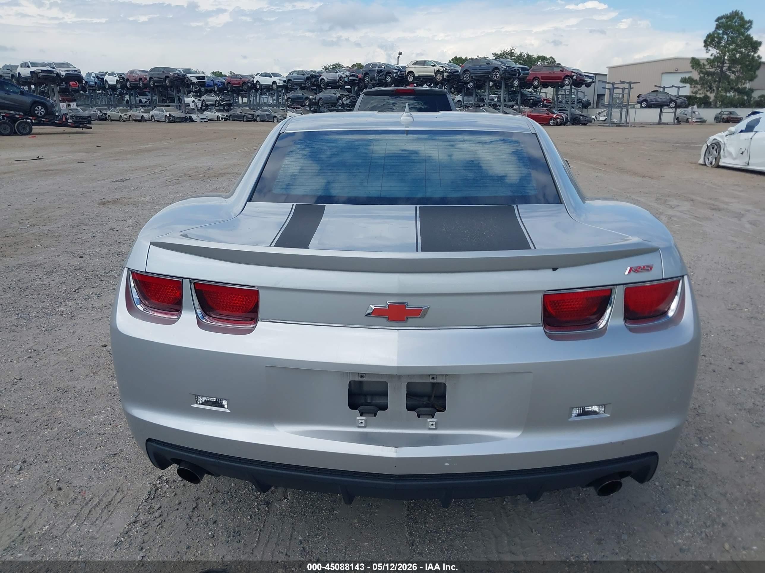2012 Chevrolet Camaro 1lt Серебряный vin: 2G1FB1E35C9201263