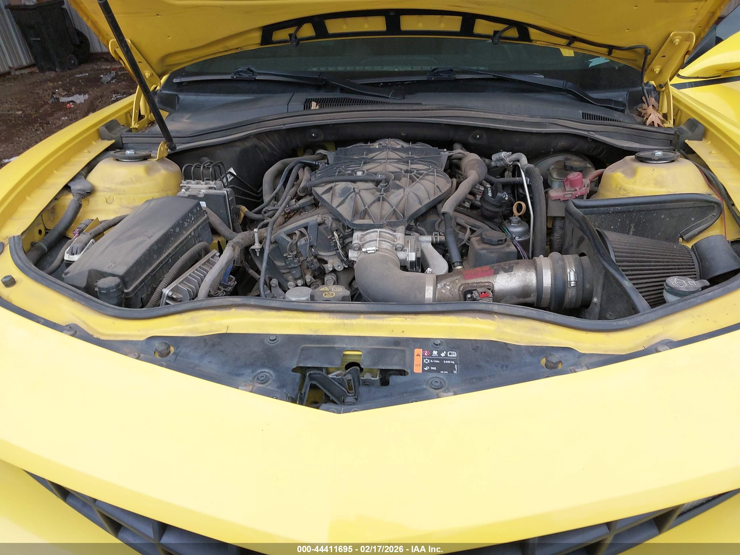 2012 Chevrolet Camaro 1lt Yellow vin: 2G1FB1E35C9204132