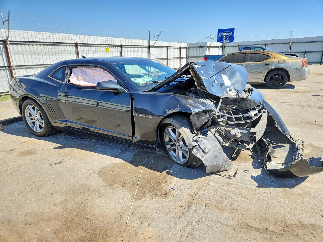 2013 Chevrolet Camaro Lt Charcoal vin: 2G1FB1E35D9130051
