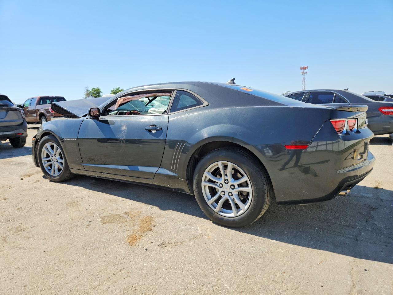 2013 Chevrolet Camaro Lt Charcoal vin: 2G1FB1E35D9130051