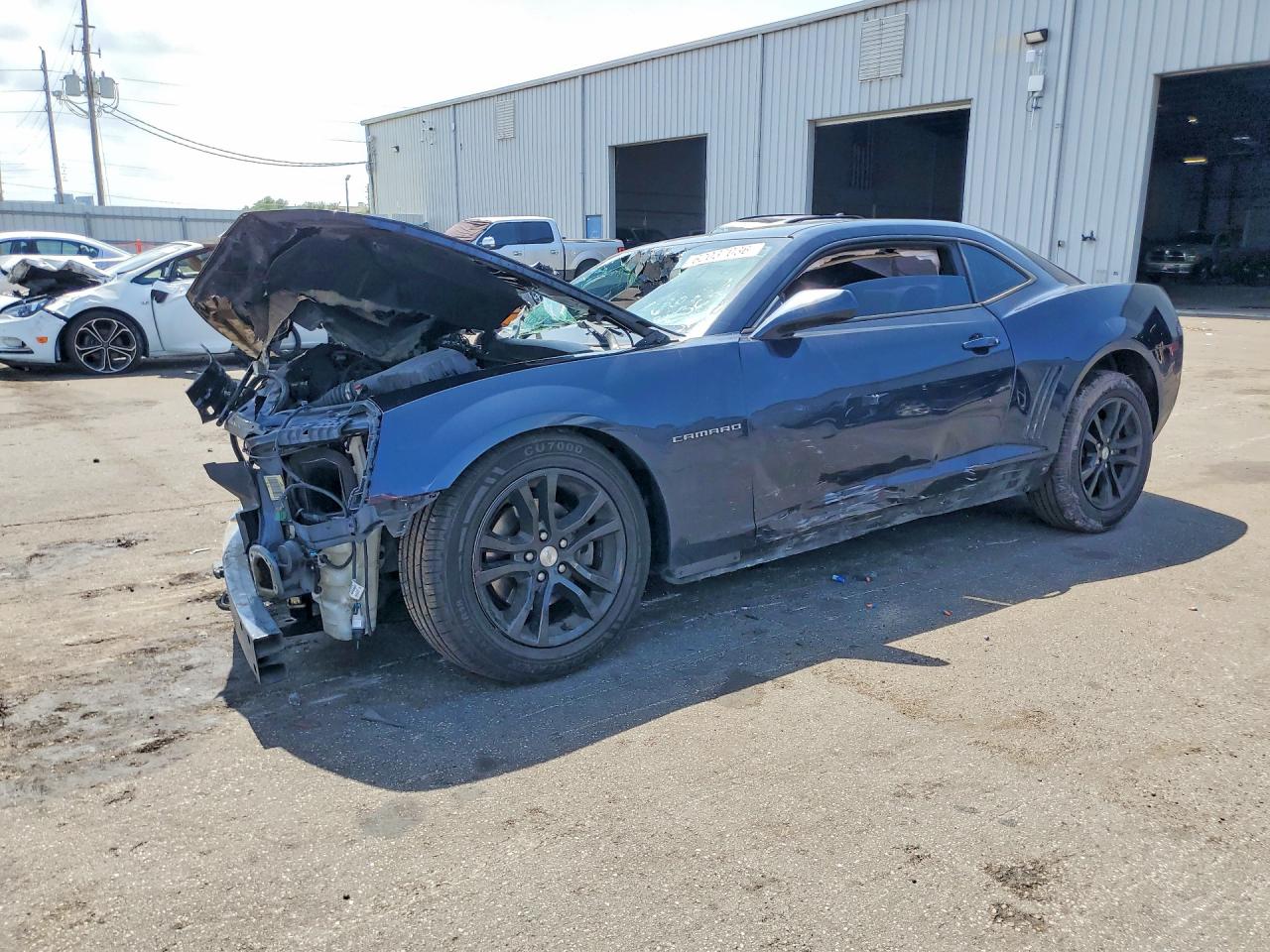 2013 Chevrolet Camaro Lt Blue vin: 2G1FB1E35D9134956