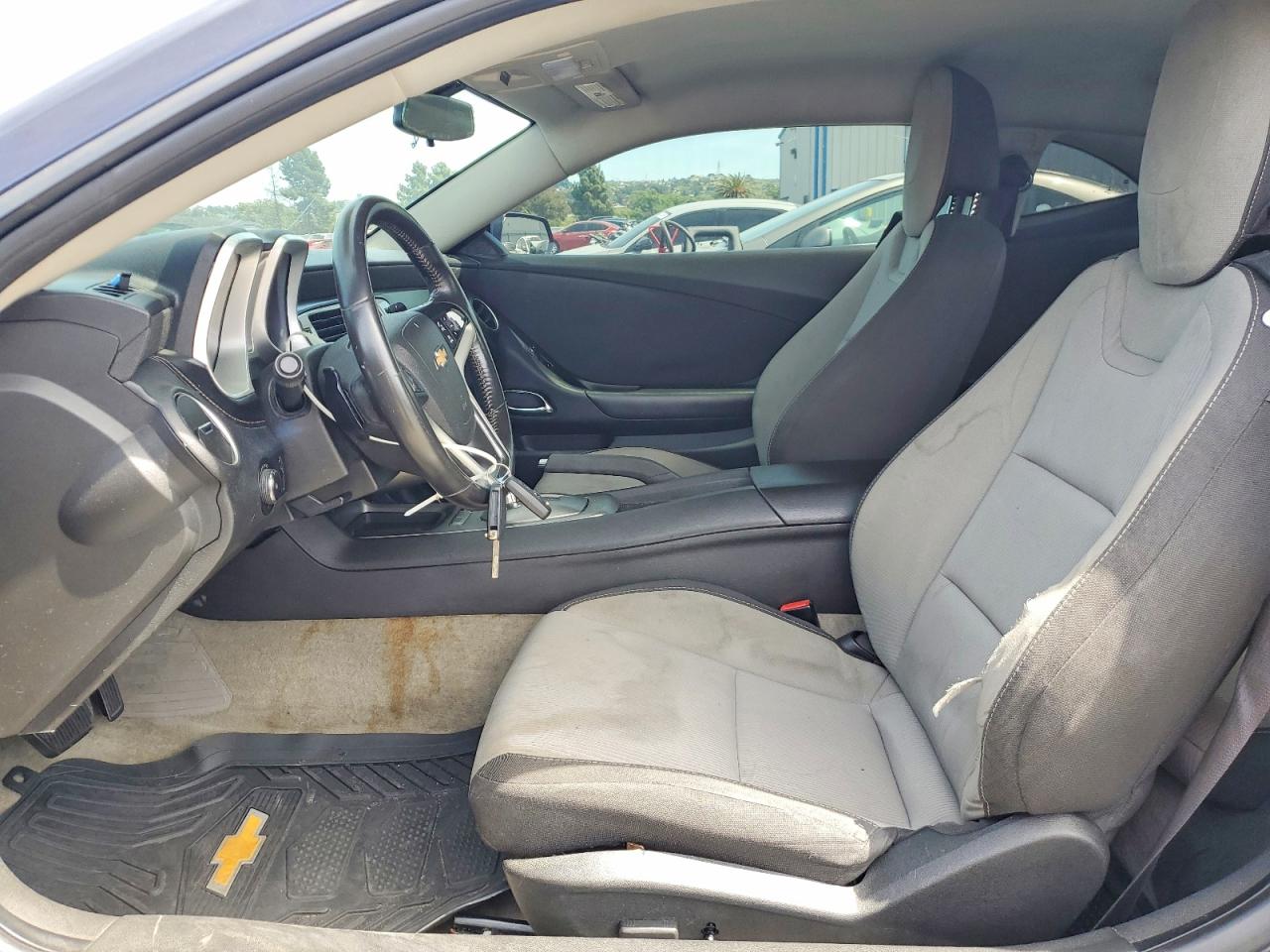 2013 Chevrolet Camaro Lt Blue vin: 2G1FB1E35D9177659