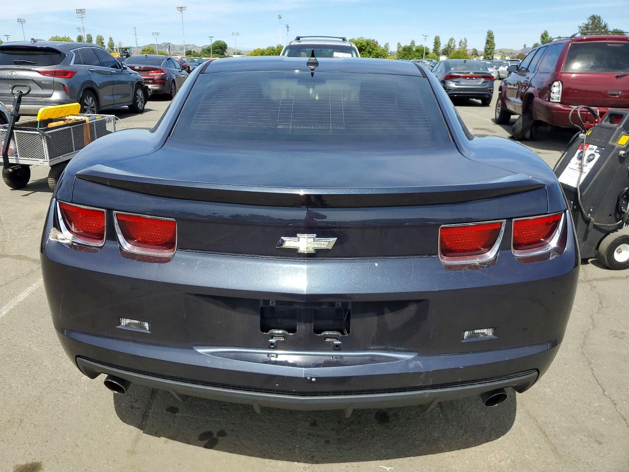 2013 Chevrolet Camaro Lt Blue vin: 2G1FB1E35D9177659