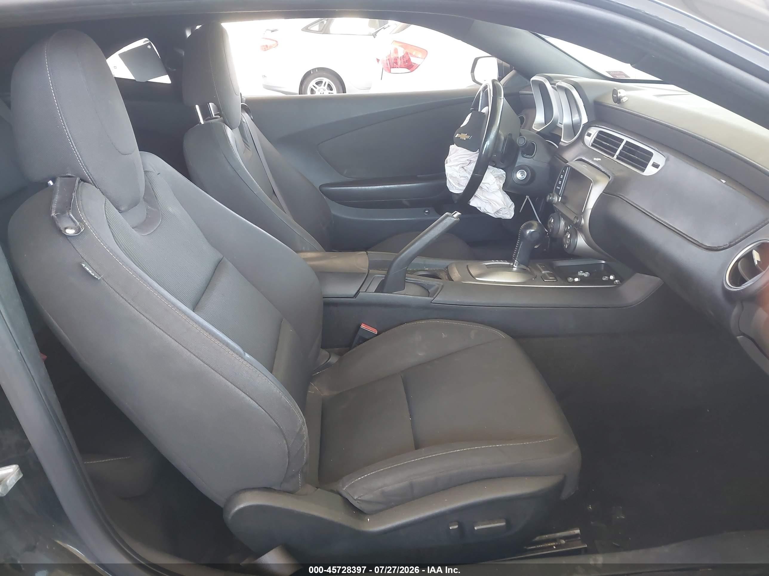 2014 Chevrolet Camaro 1lt Черный vin: 2G1FB1E35E9131685