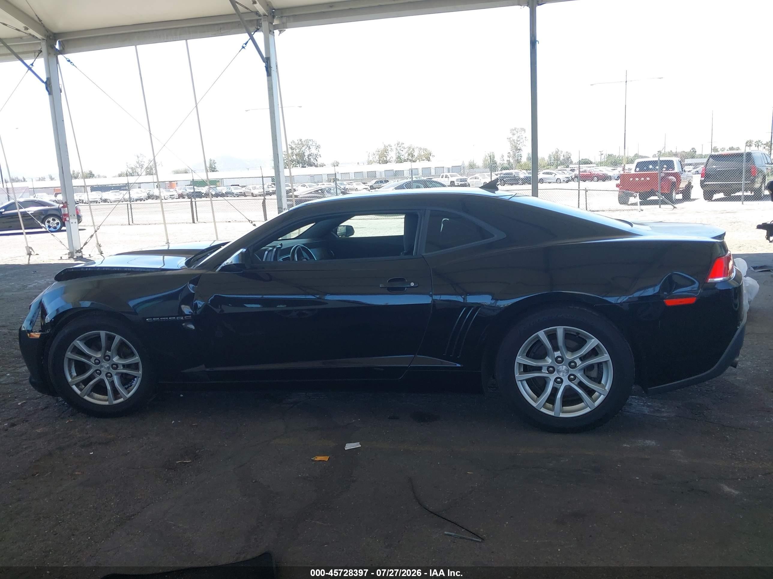 2014 Chevrolet Camaro 1lt Черный vin: 2G1FB1E35E9131685