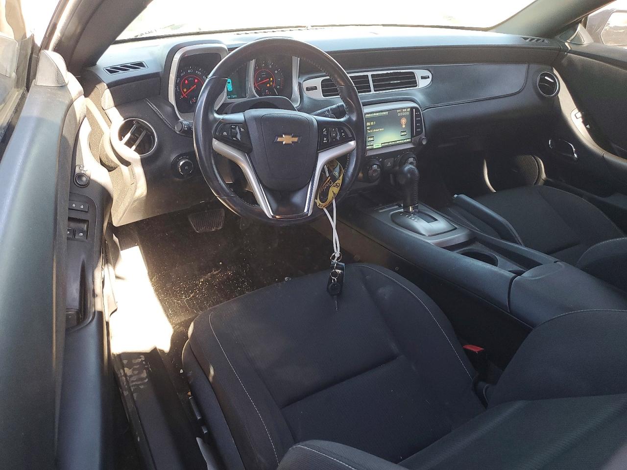 2014 Chevrolet Camaro Lt Black vin: 2G1FB1E35E9159390