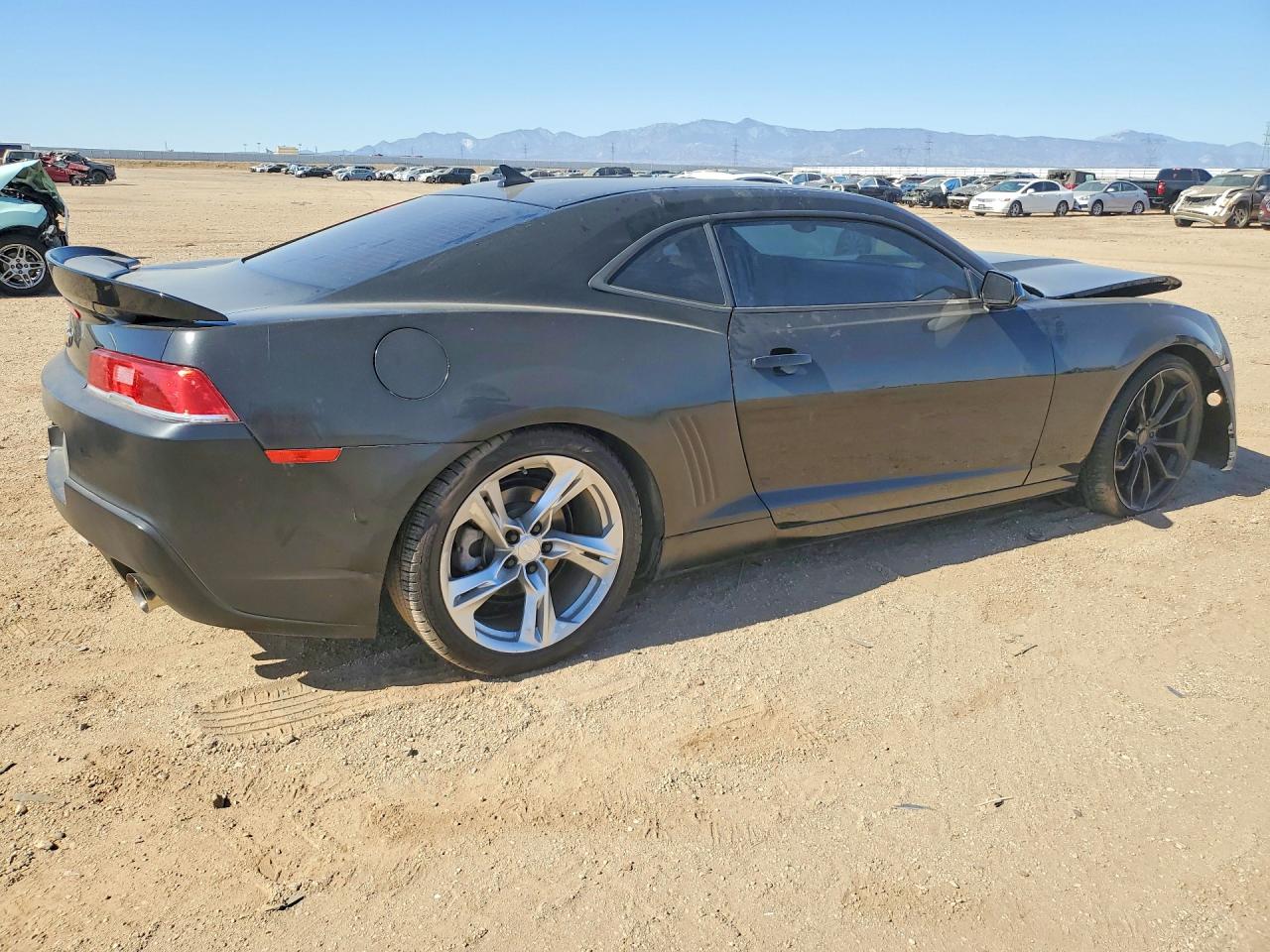 2014 Chevrolet Camaro Lt Black vin: 2G1FB1E35E9159390