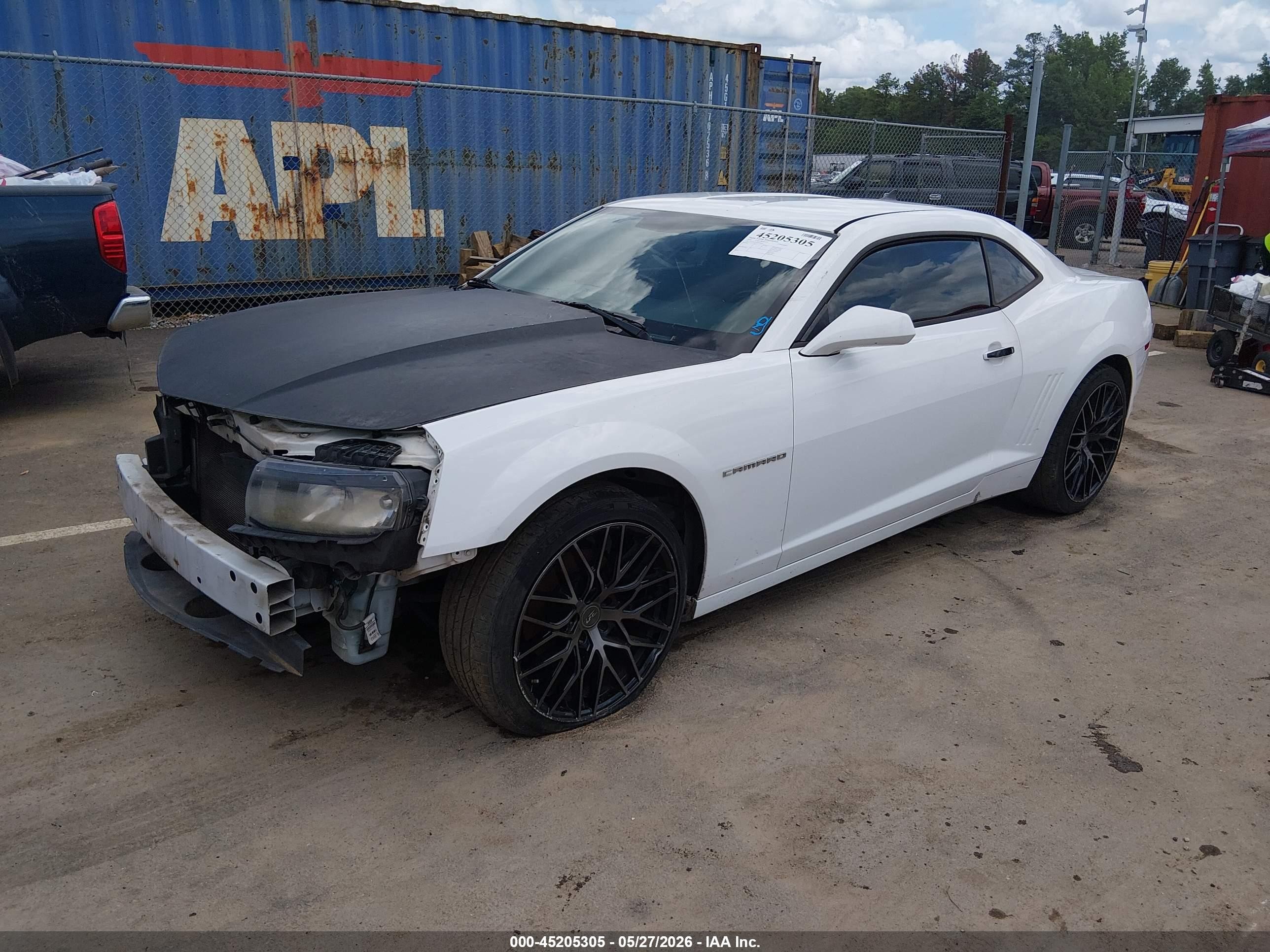 2014 Chevrolet Camaro 1lt White vin: 2G1FB1E35E9163875