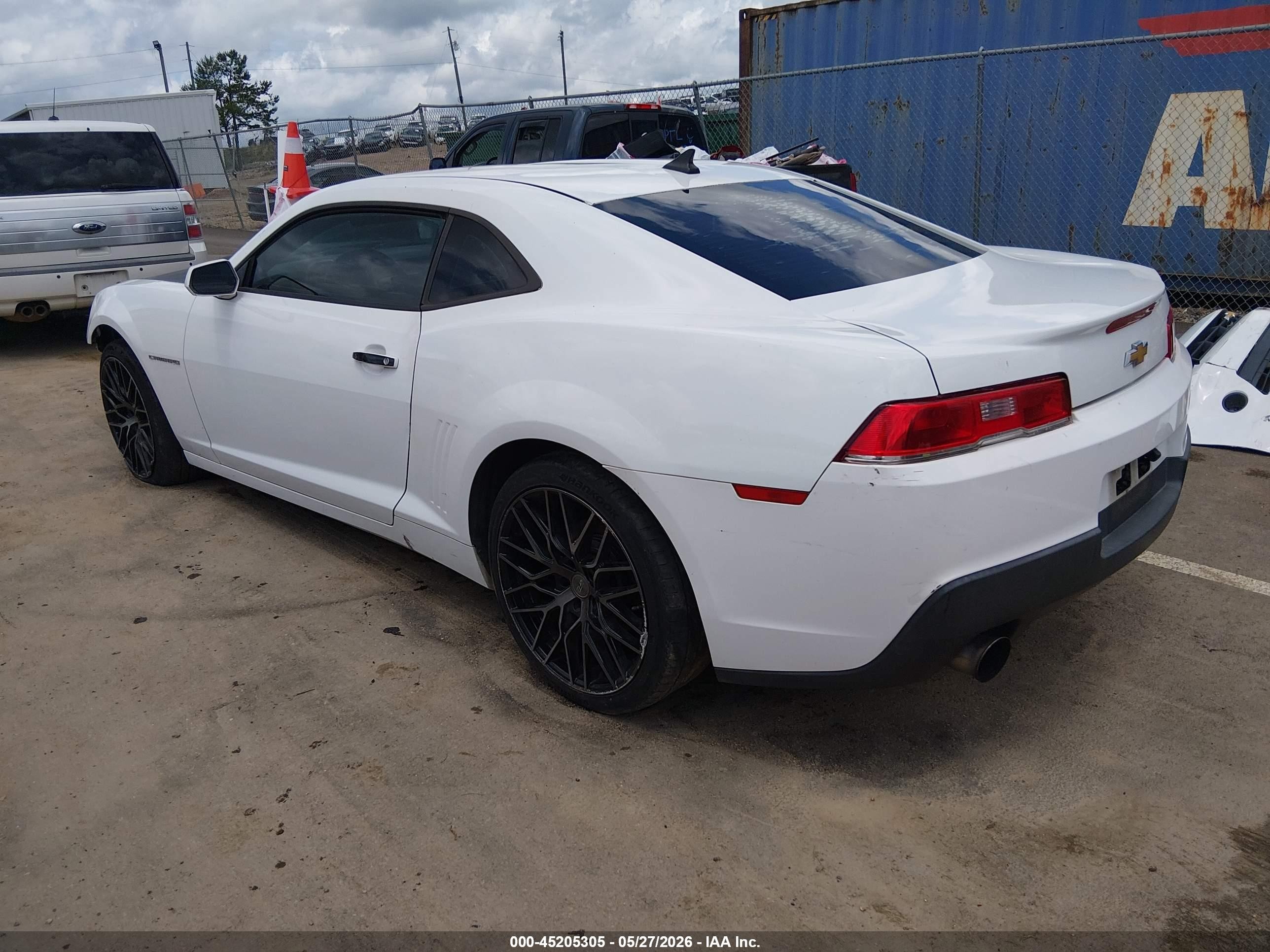 2014 Chevrolet Camaro 1lt White vin: 2G1FB1E35E9163875