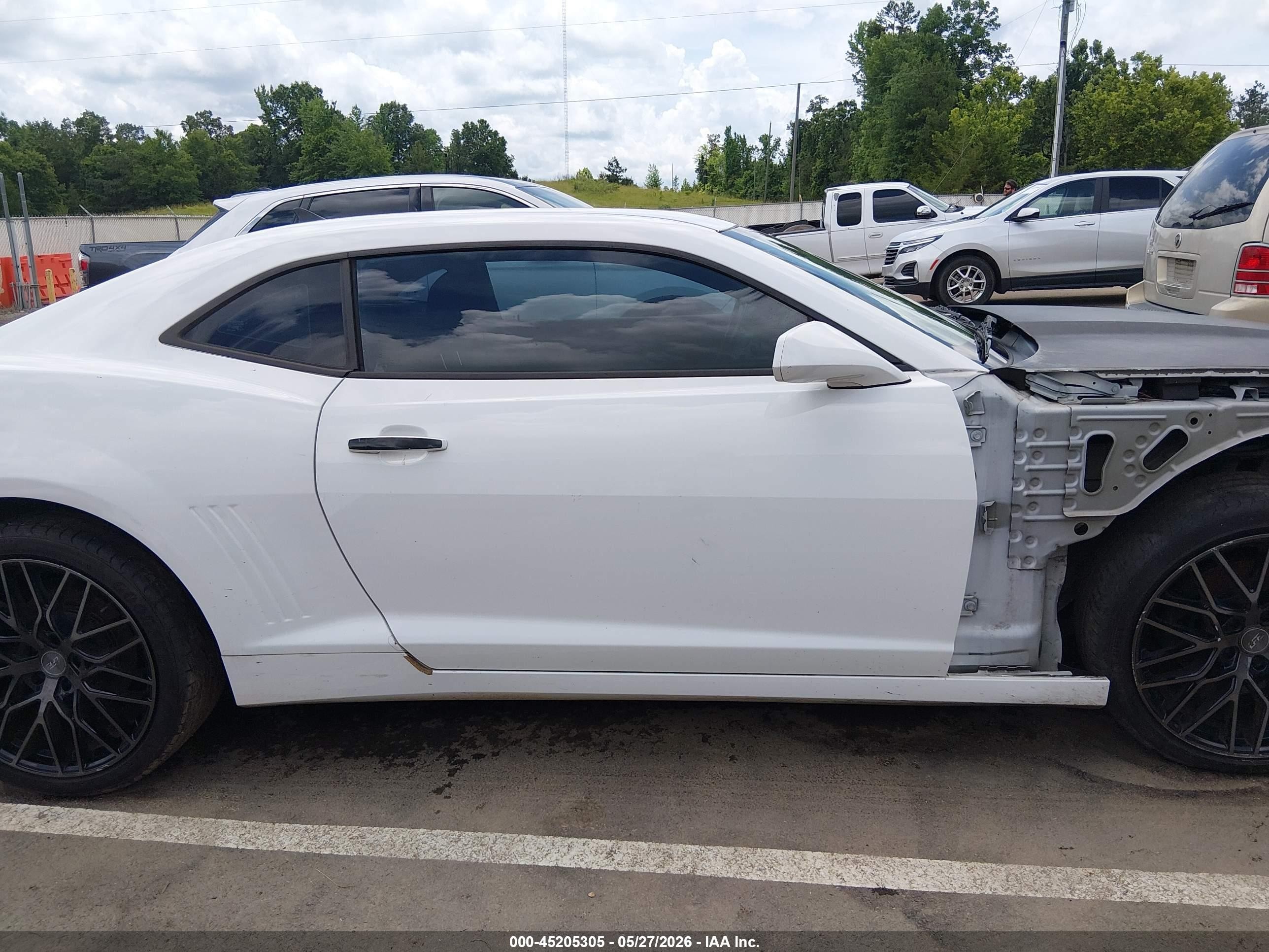 2014 Chevrolet Camaro 1lt White vin: 2G1FB1E35E9163875
