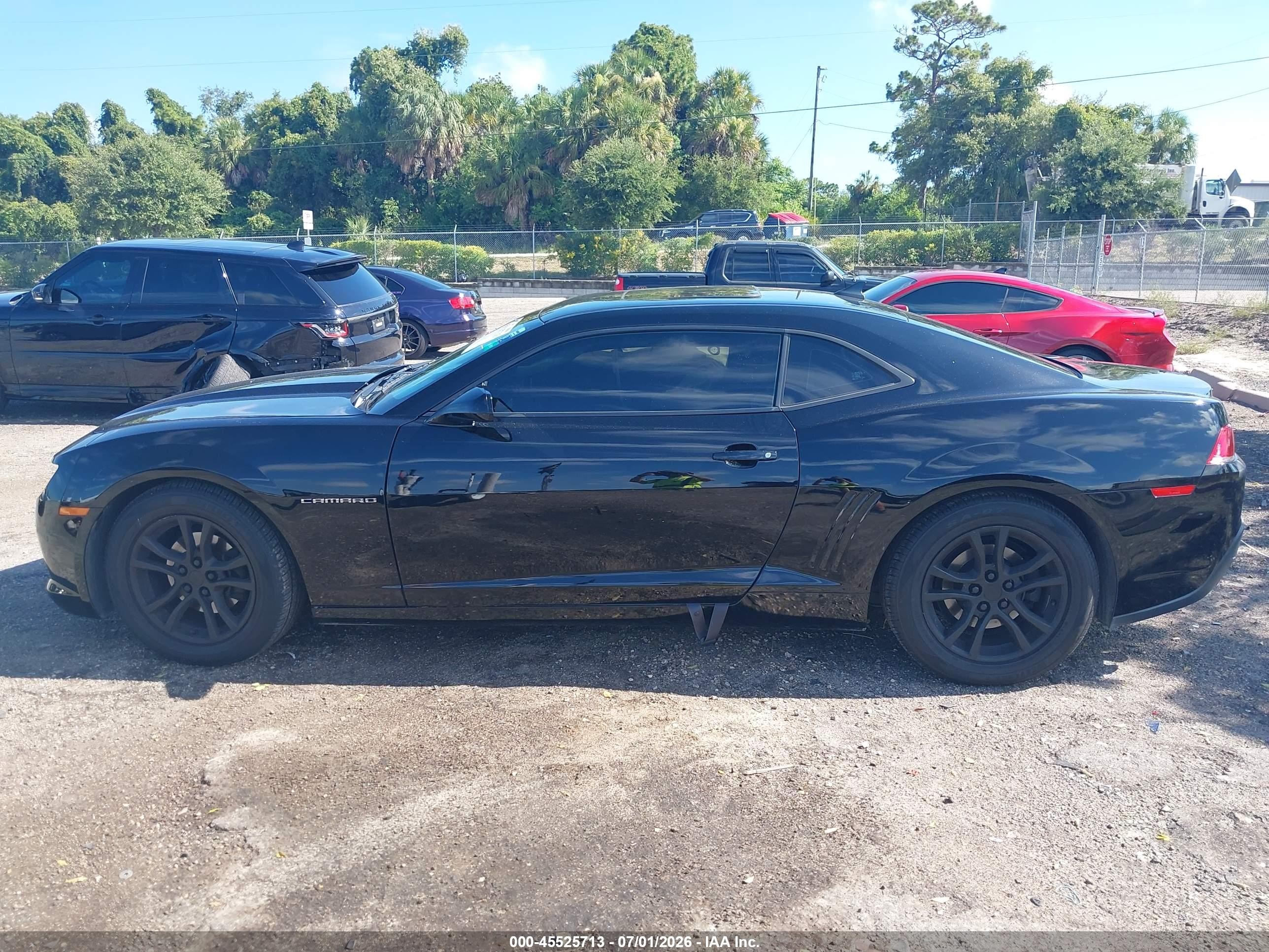 2014 Chevrolet Camaro 1lt Черный vin: 2G1FB1E35E9165285