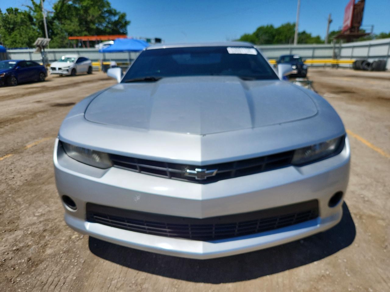 2014 Chevrolet Camaro Lt Silver vin: 2G1FB1E35E9247839