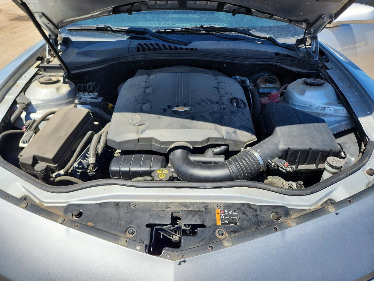 2014 Chevrolet Camaro Lt Silver vin: 2G1FB1E35E9247839