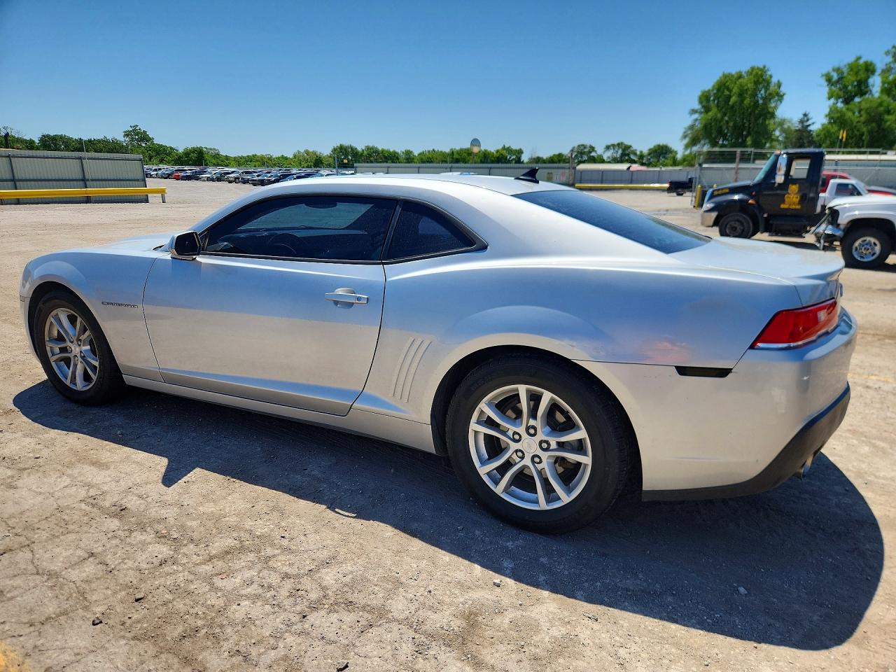 2014 Chevrolet Camaro Lt Silver vin: 2G1FB1E35E9247839