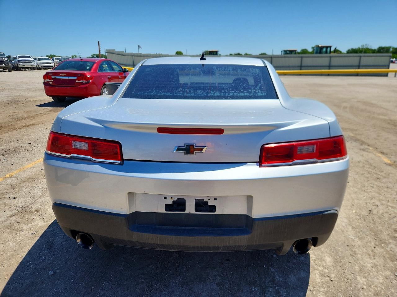 2014 Chevrolet Camaro Lt Silver vin: 2G1FB1E35E9247839