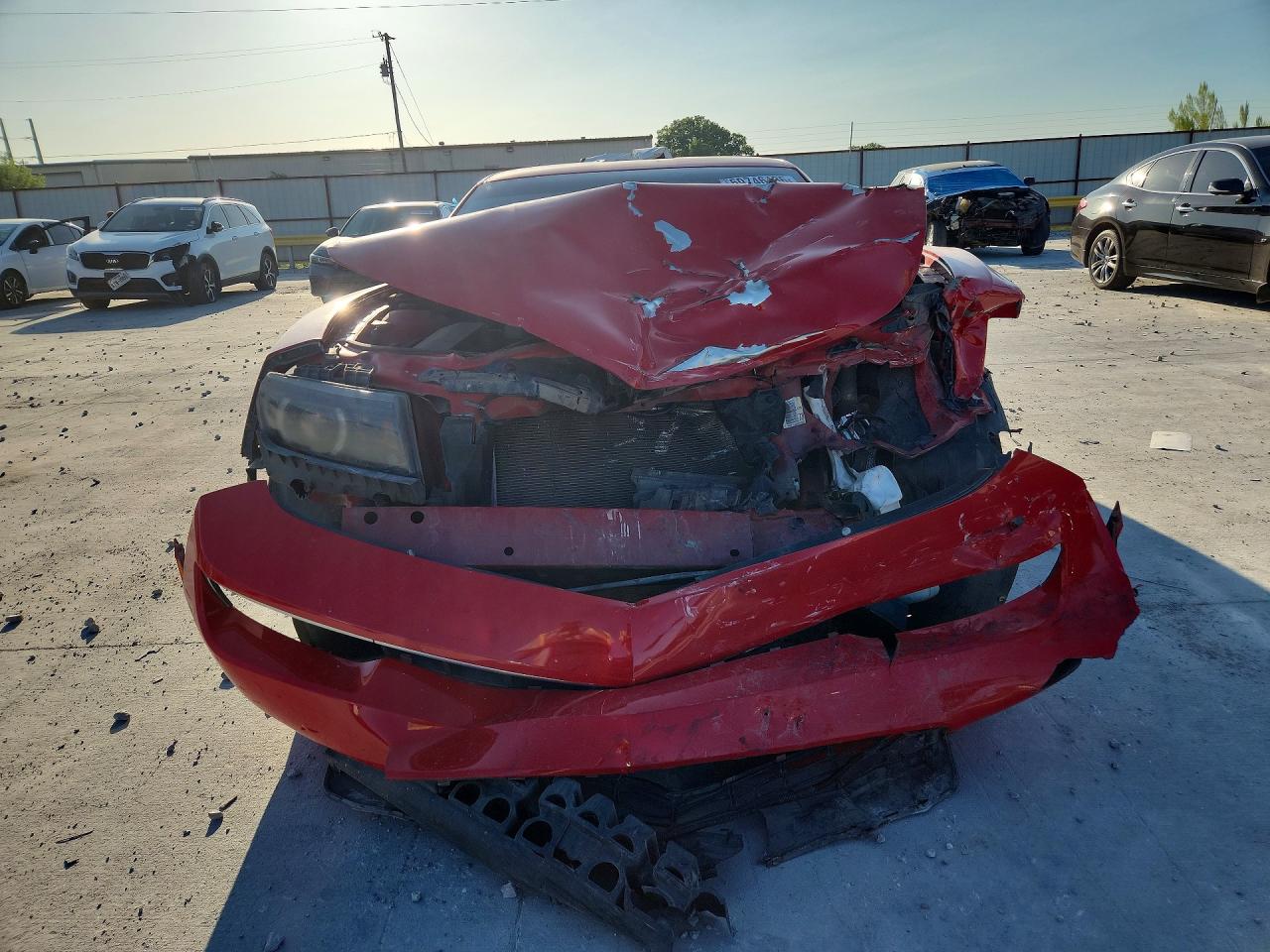 2014 Chevrolet Camaro Lt Red vin: 2G1FB1E35E9282381
