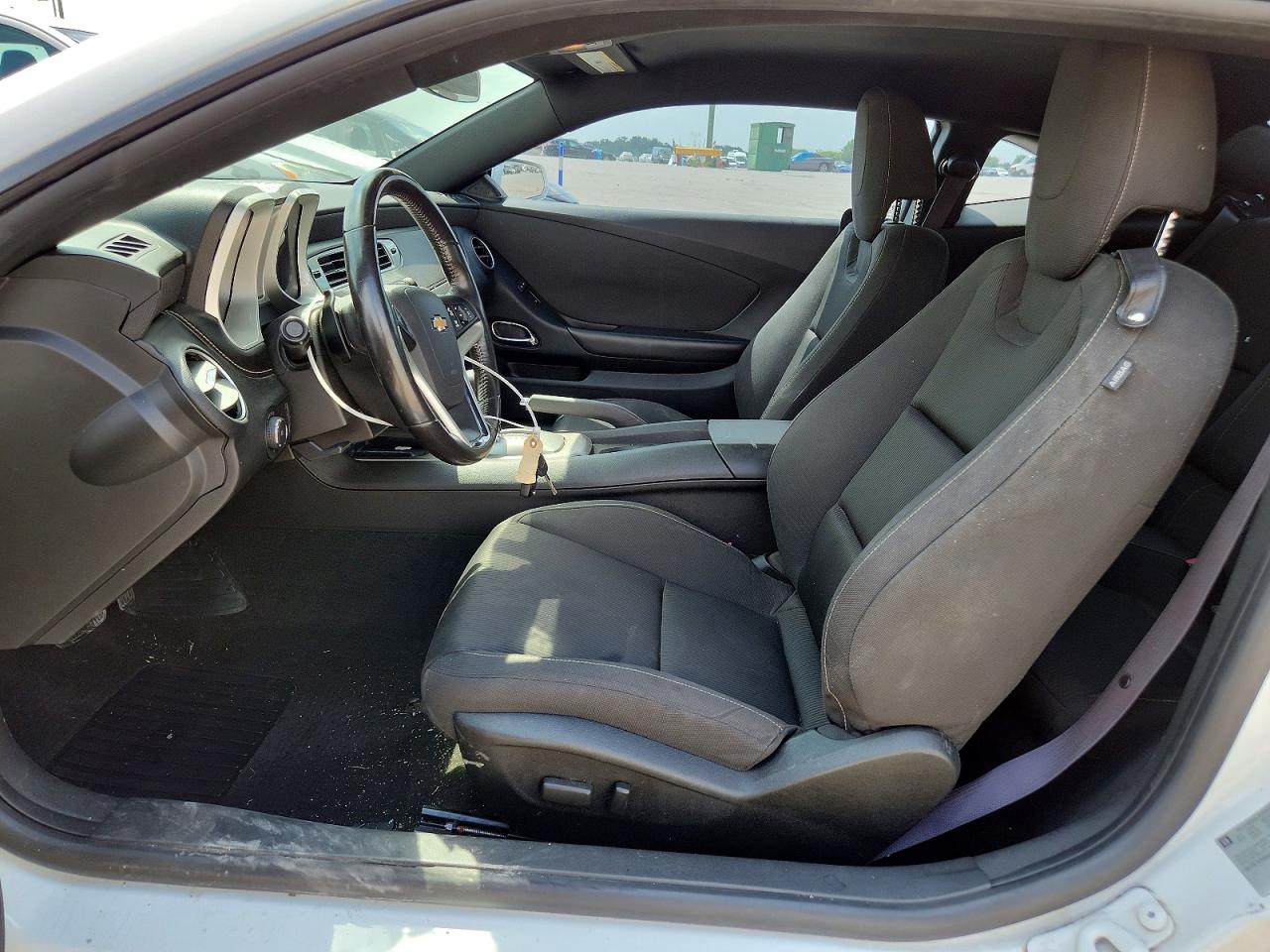 2014 Chevrolet Camaro Lt White vin: 2G1FB1E35E9320224