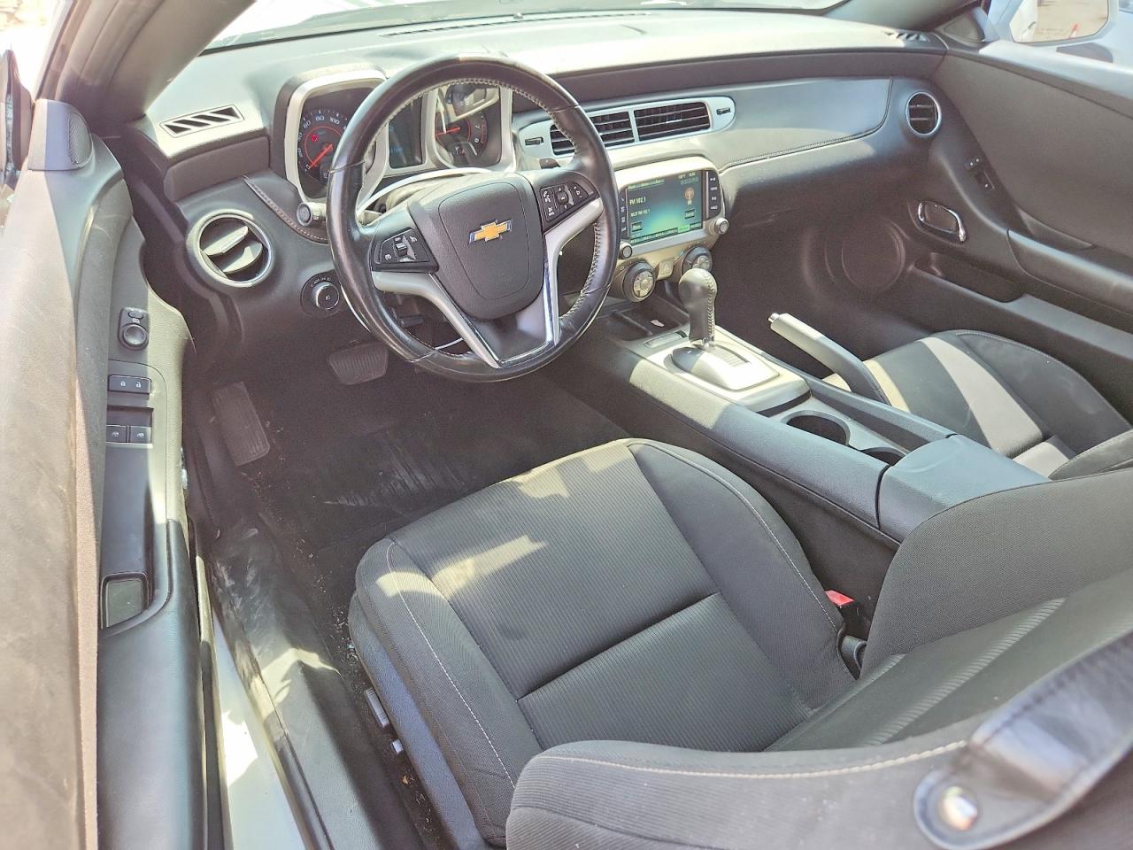 2014 Chevrolet Camaro Lt White vin: 2G1FB1E35E9320224