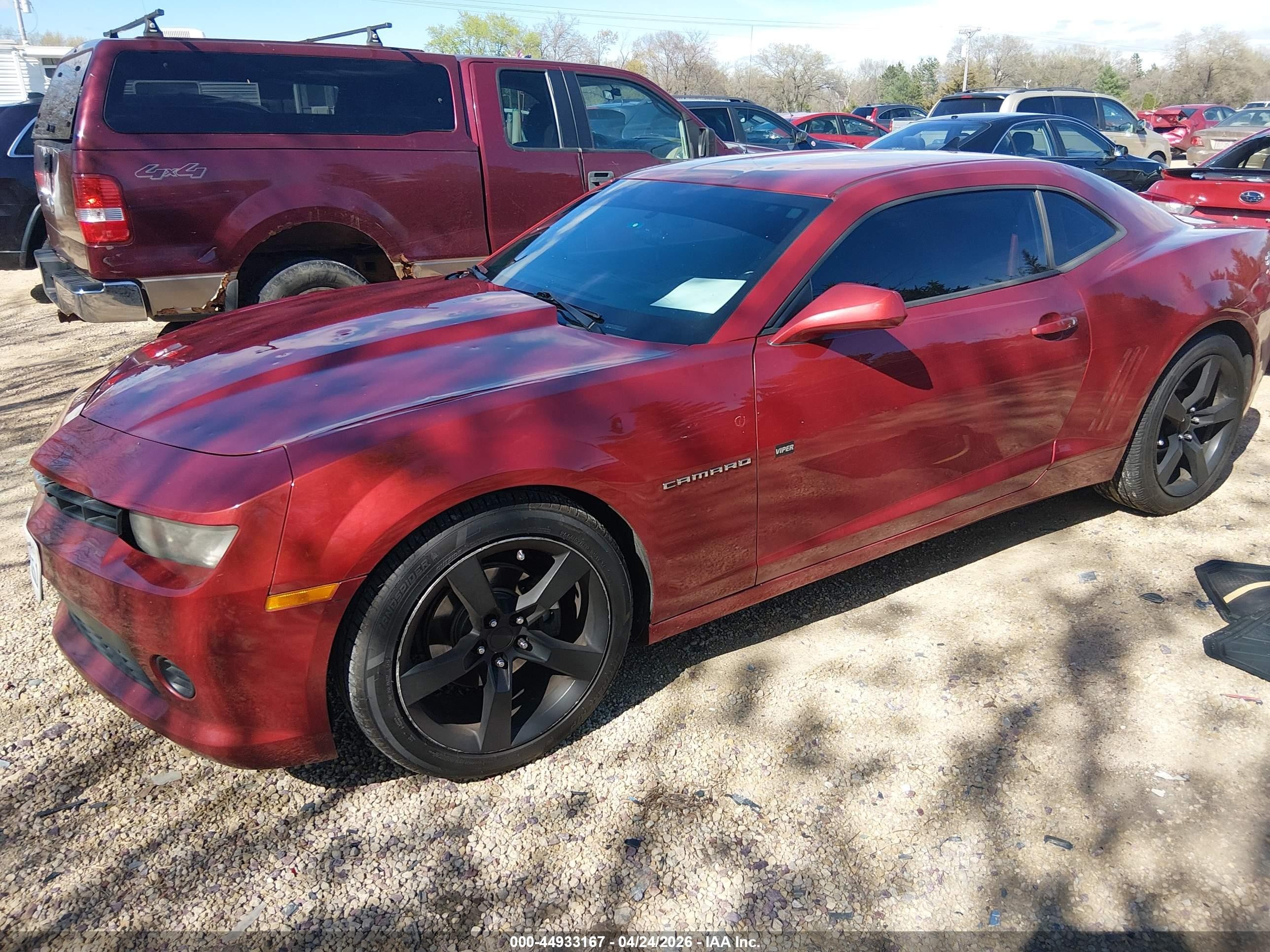 2015 Chevrolet Camaro 2ls Burgundy vin: 2G1FB1E35F9130165