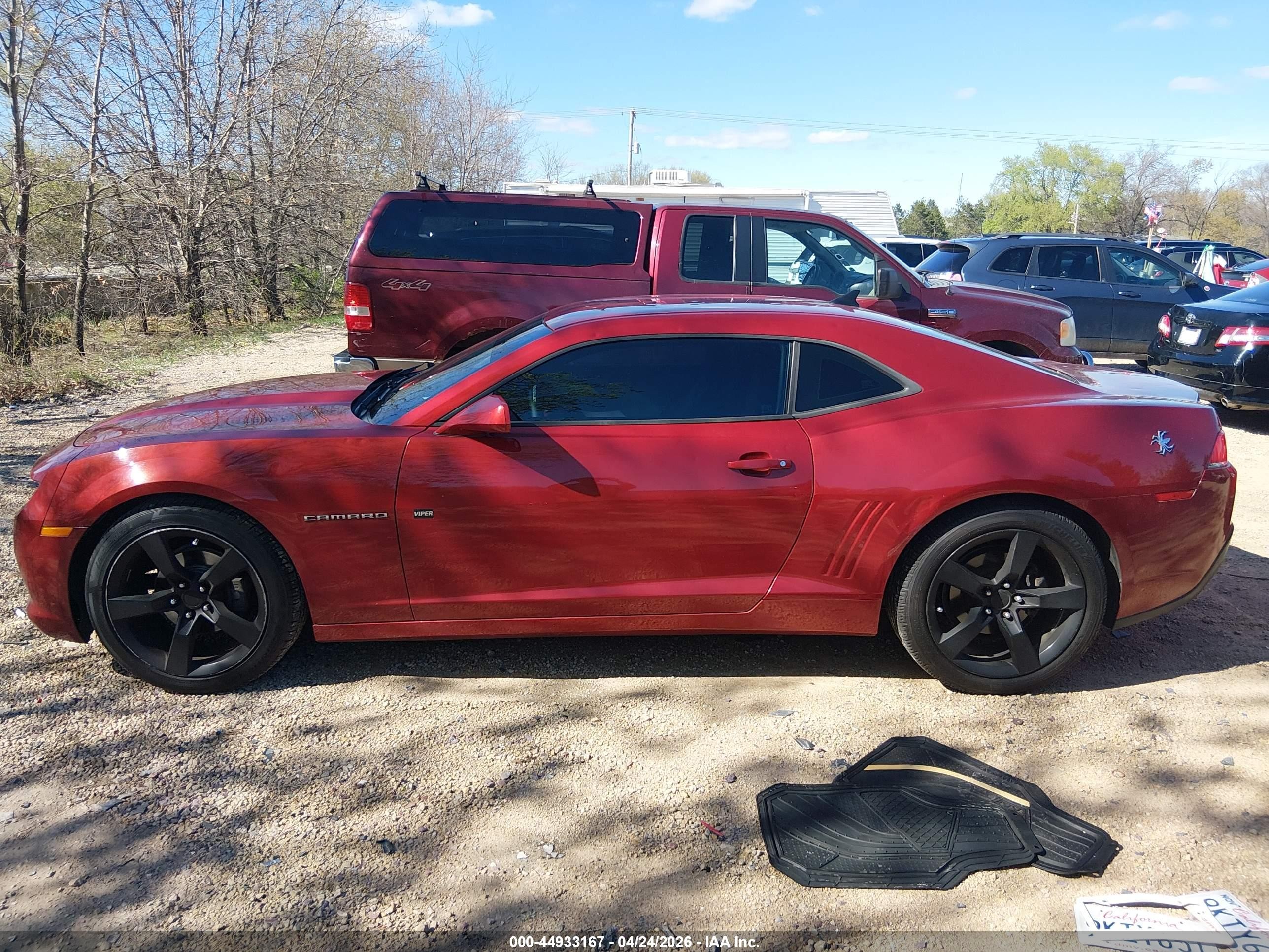 2015 Chevrolet Camaro 2ls Burgundy vin: 2G1FB1E35F9130165