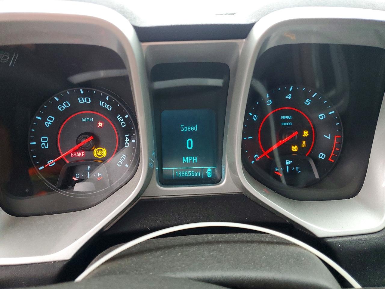 2015 Chevrolet Camaro Ls Red vin: 2G1FB1E35F9133132