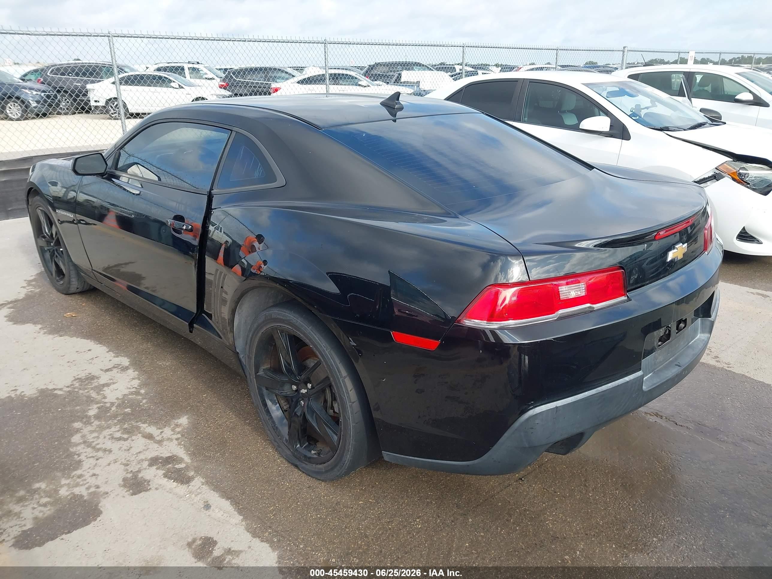 2015 Chevrolet Camaro 2ls Black vin: 2G1FB1E35F9190107