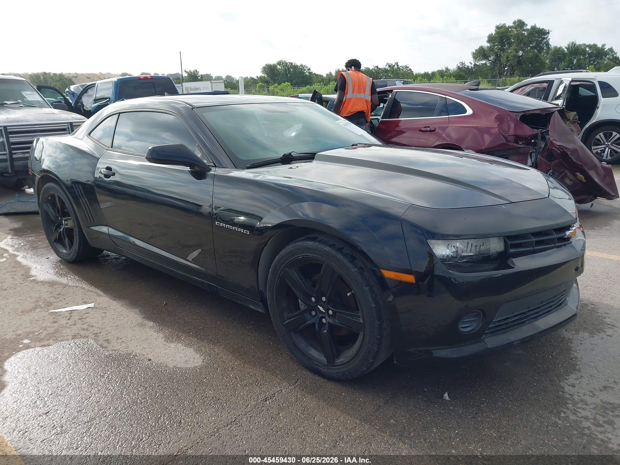 2015 Chevrolet Camaro 2ls Black vin: 2G1FB1E35F9190107