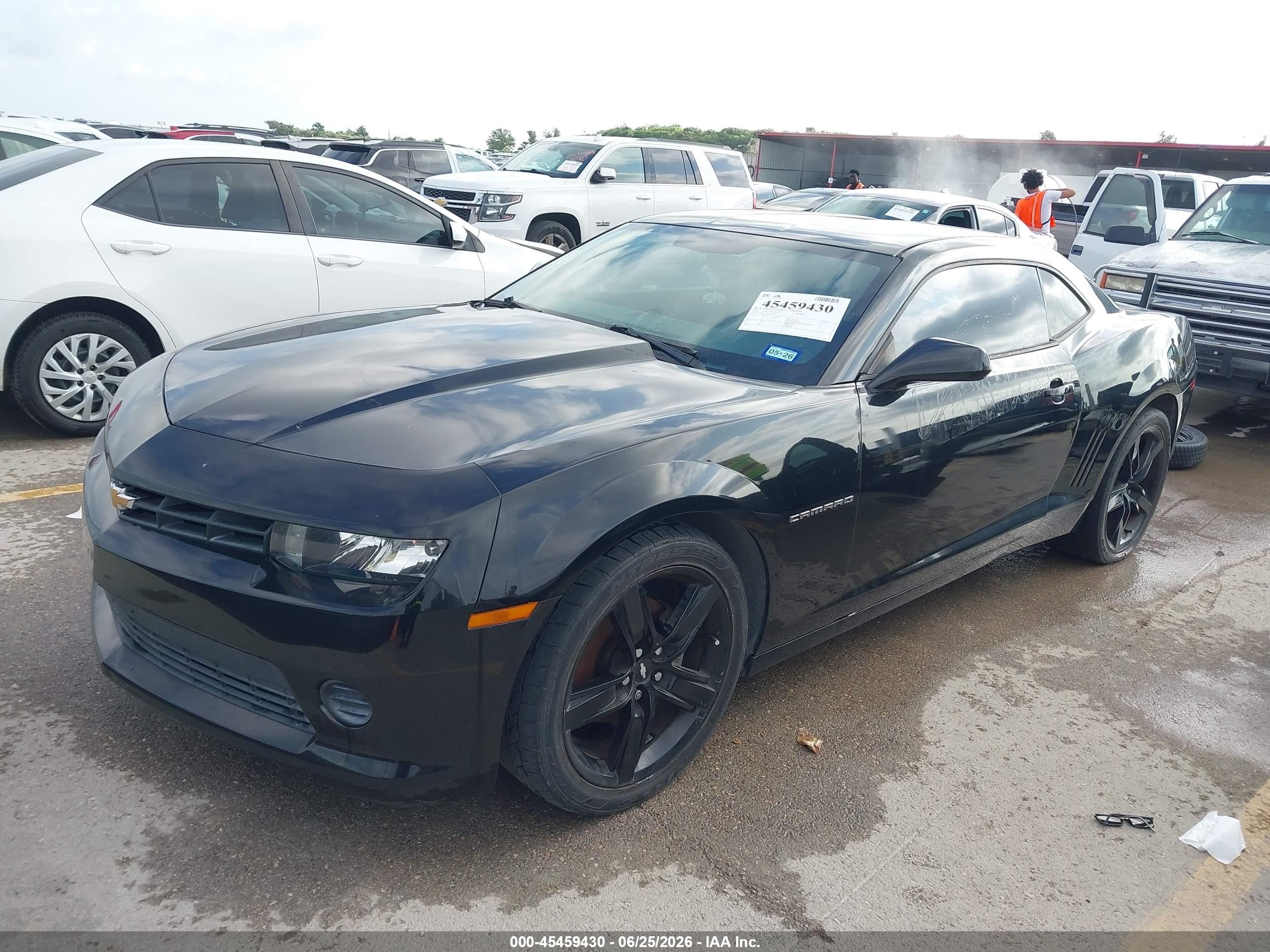 2015 Chevrolet Camaro 2ls Black vin: 2G1FB1E35F9190107