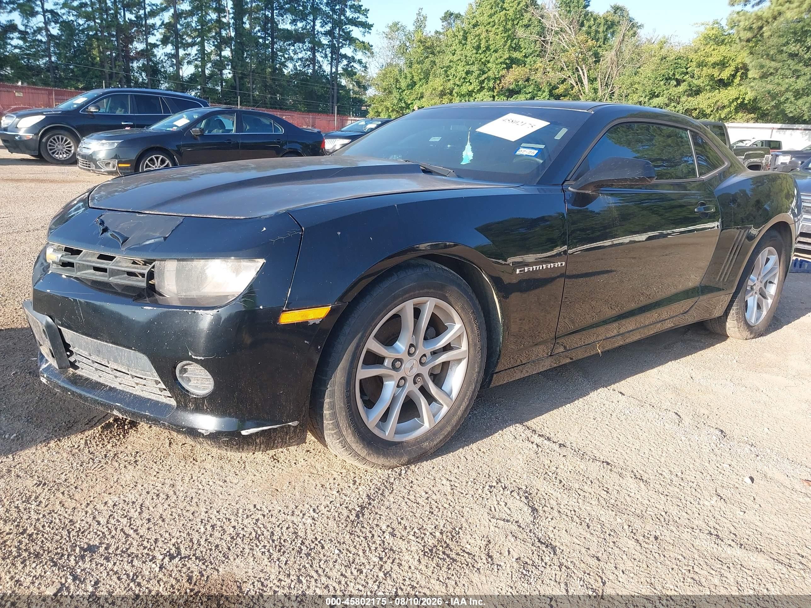 2015 Chevrolet Camaro 2ls Black vin: 2G1FB1E35F9241475