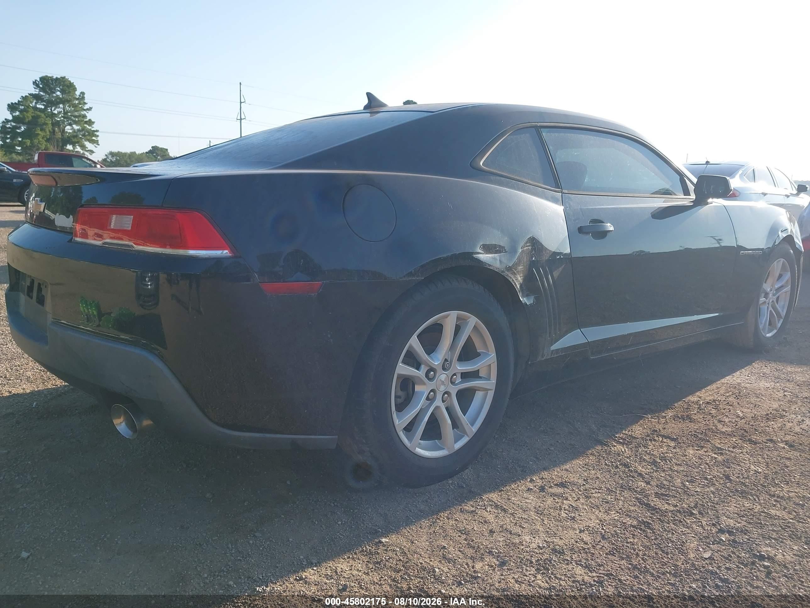 2015 Chevrolet Camaro 2ls Black vin: 2G1FB1E35F9241475