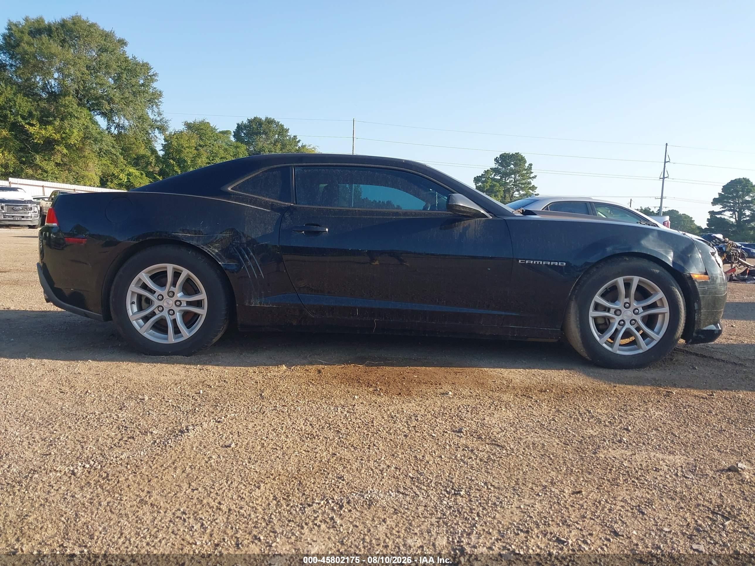 2015 Chevrolet Camaro 2ls Black vin: 2G1FB1E35F9241475