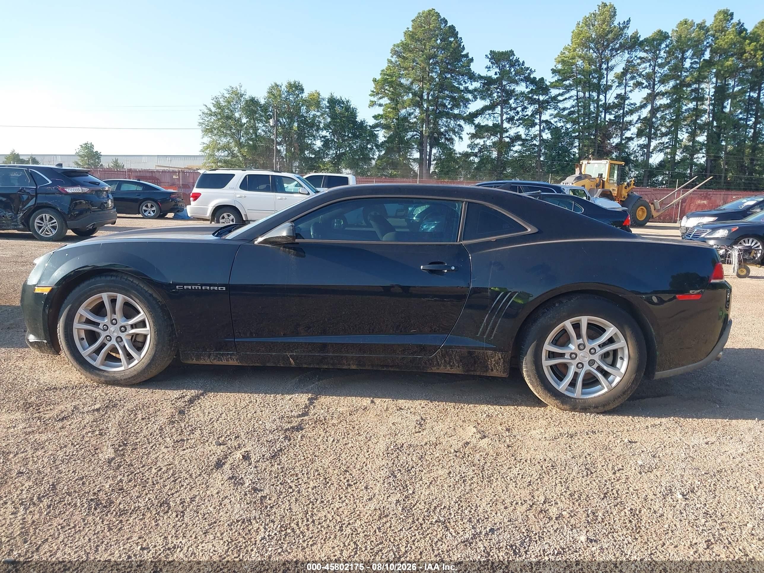 2015 Chevrolet Camaro 2ls Black vin: 2G1FB1E35F9241475
