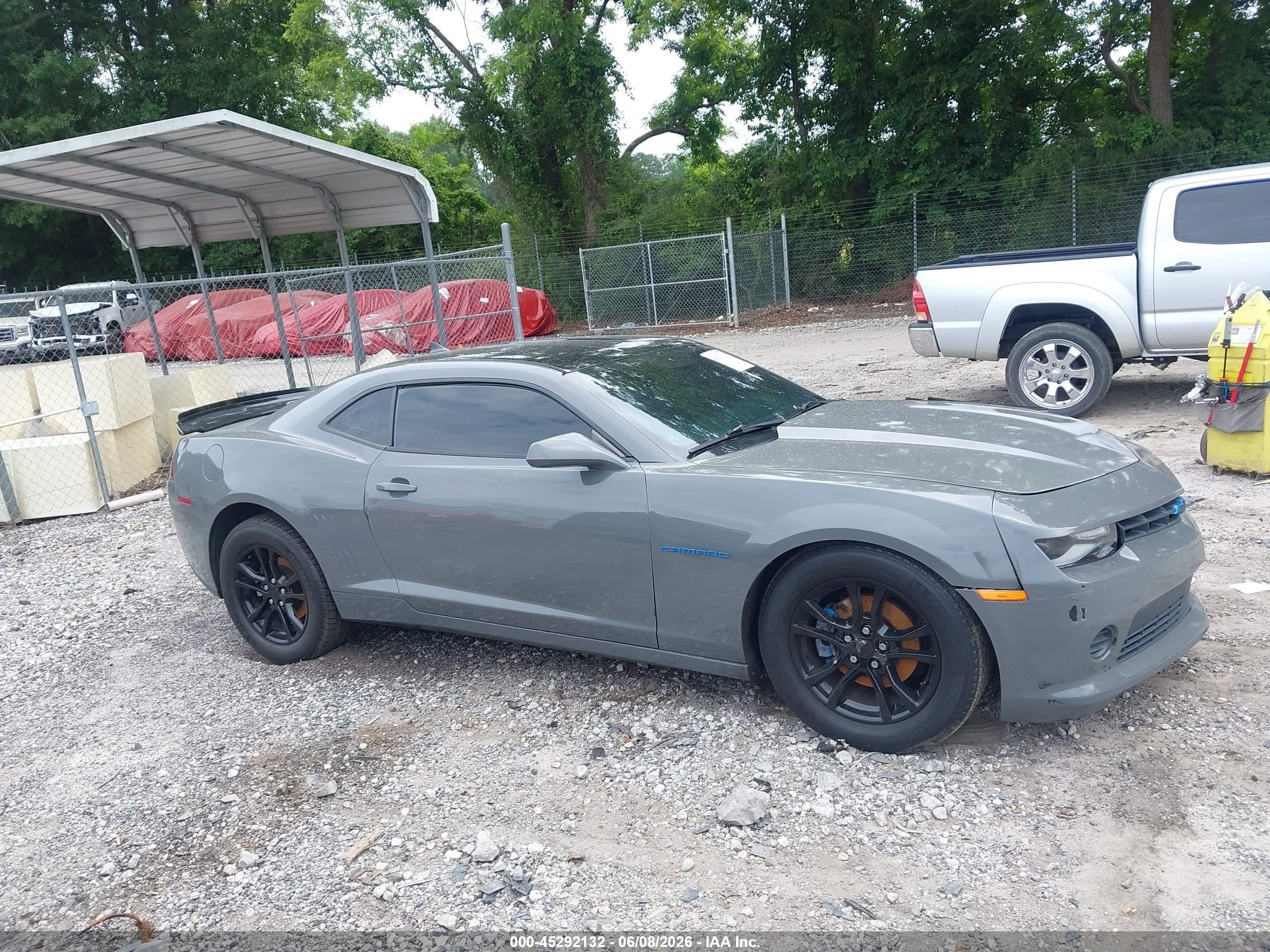 2015 Chevrolet Camaro 2ls Gray vin: 2G1FB1E35F9305529