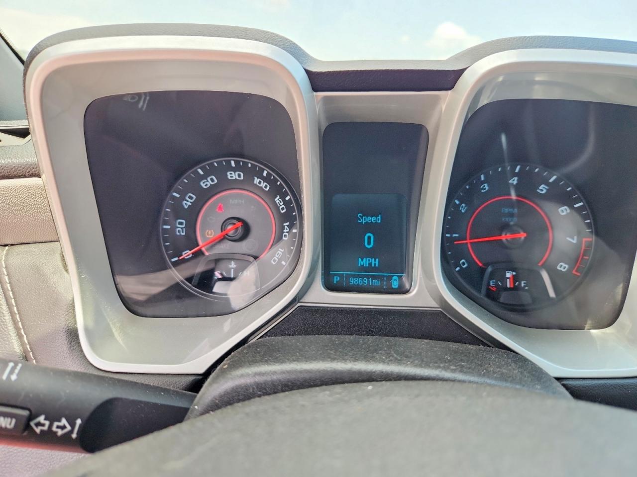 2015 Chevrolet Camaro Ls Red vin: 2G1FB1E35F9305630