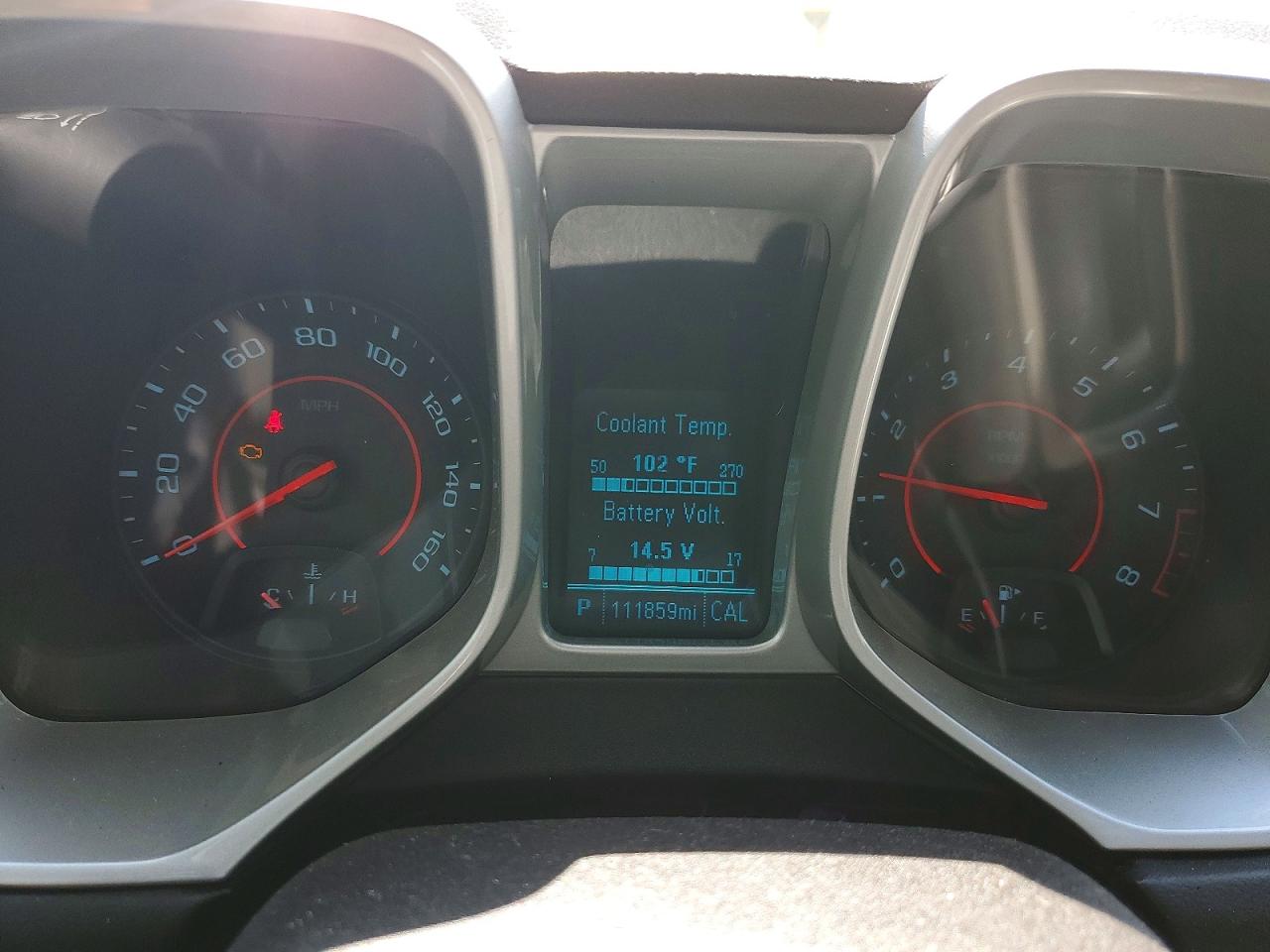 2015 Chevrolet Camaro Ls Yellow vin: 2G1FB1E35F9310875