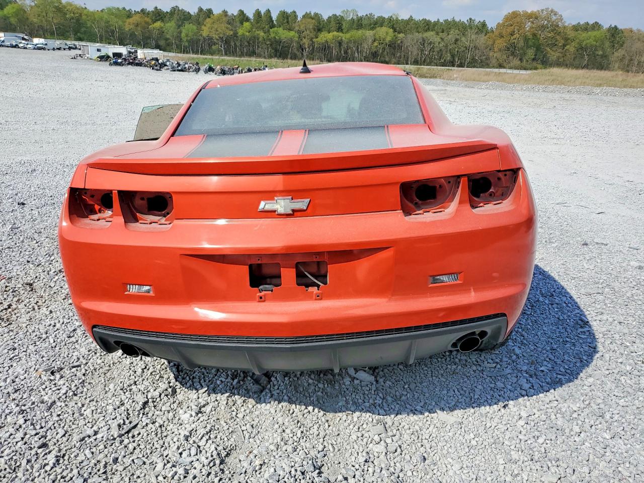 2012 Chevrolet Camaro Lt Orange vin: 2G1FB1E36C9119168