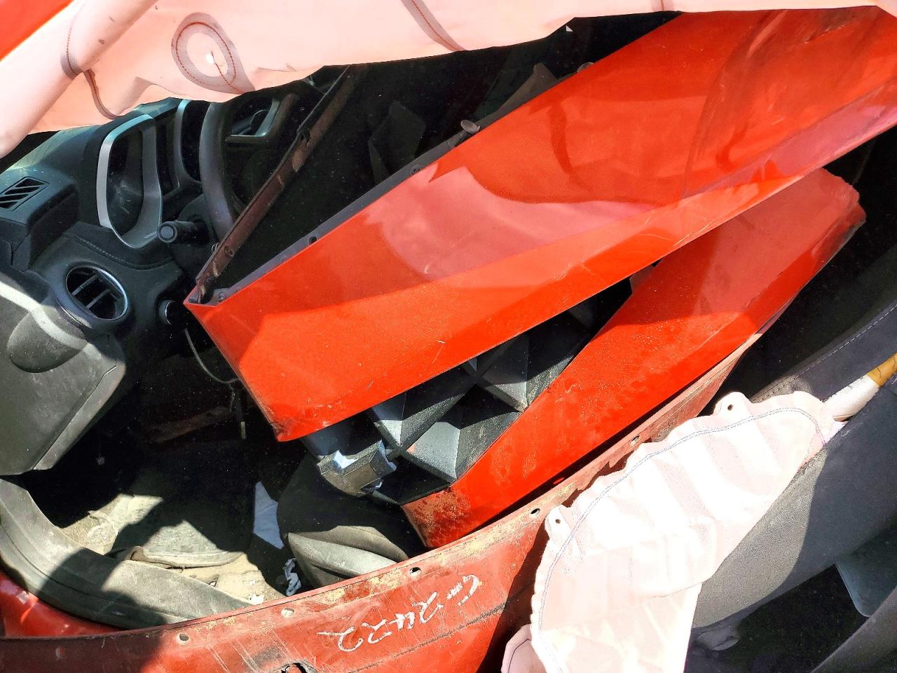 2012 Chevrolet Camaro Lt Orange vin: 2G1FB1E36C9119168