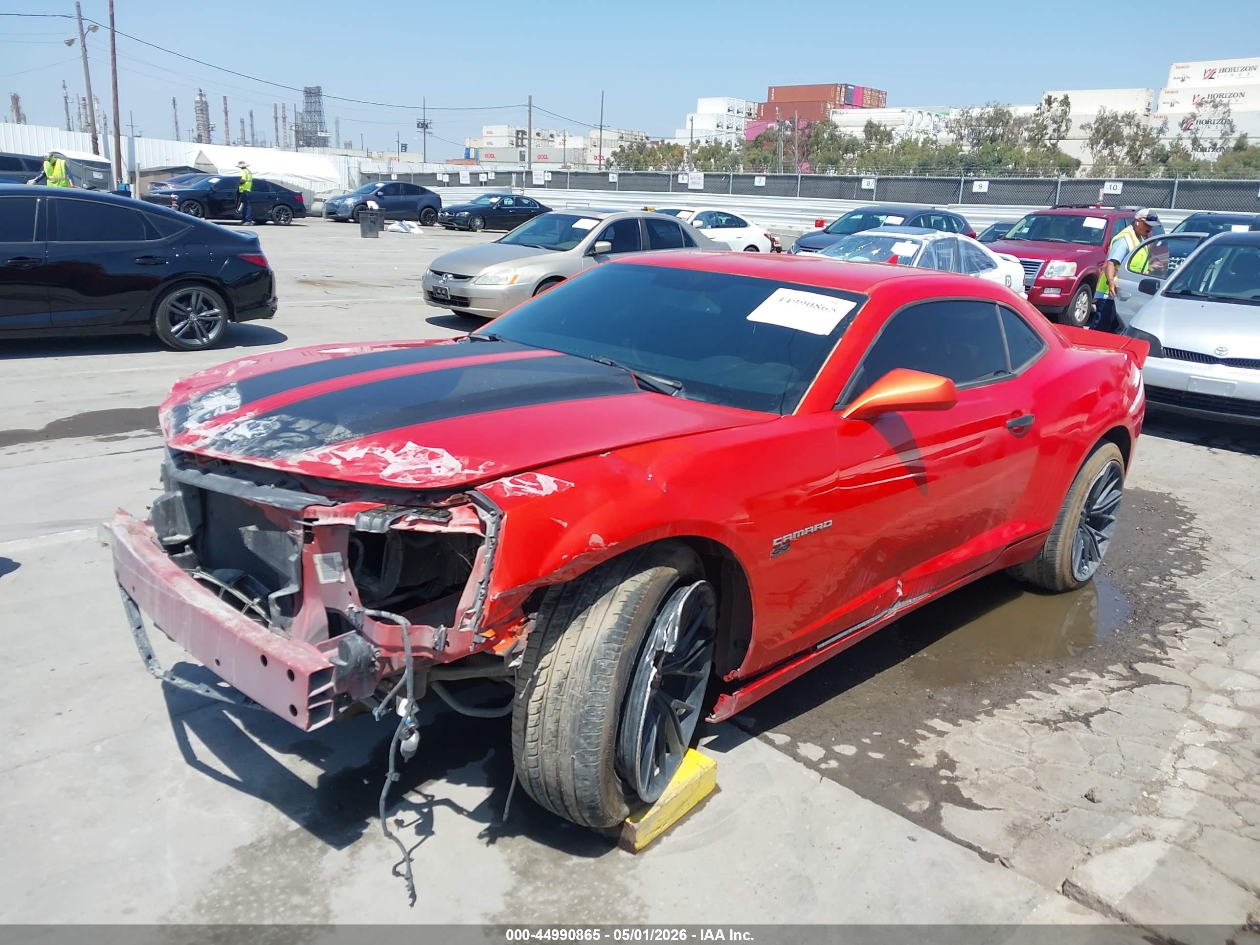 2012 Chevrolet Camaro 1lt Orange vin: 2G1FB1E36C9119946