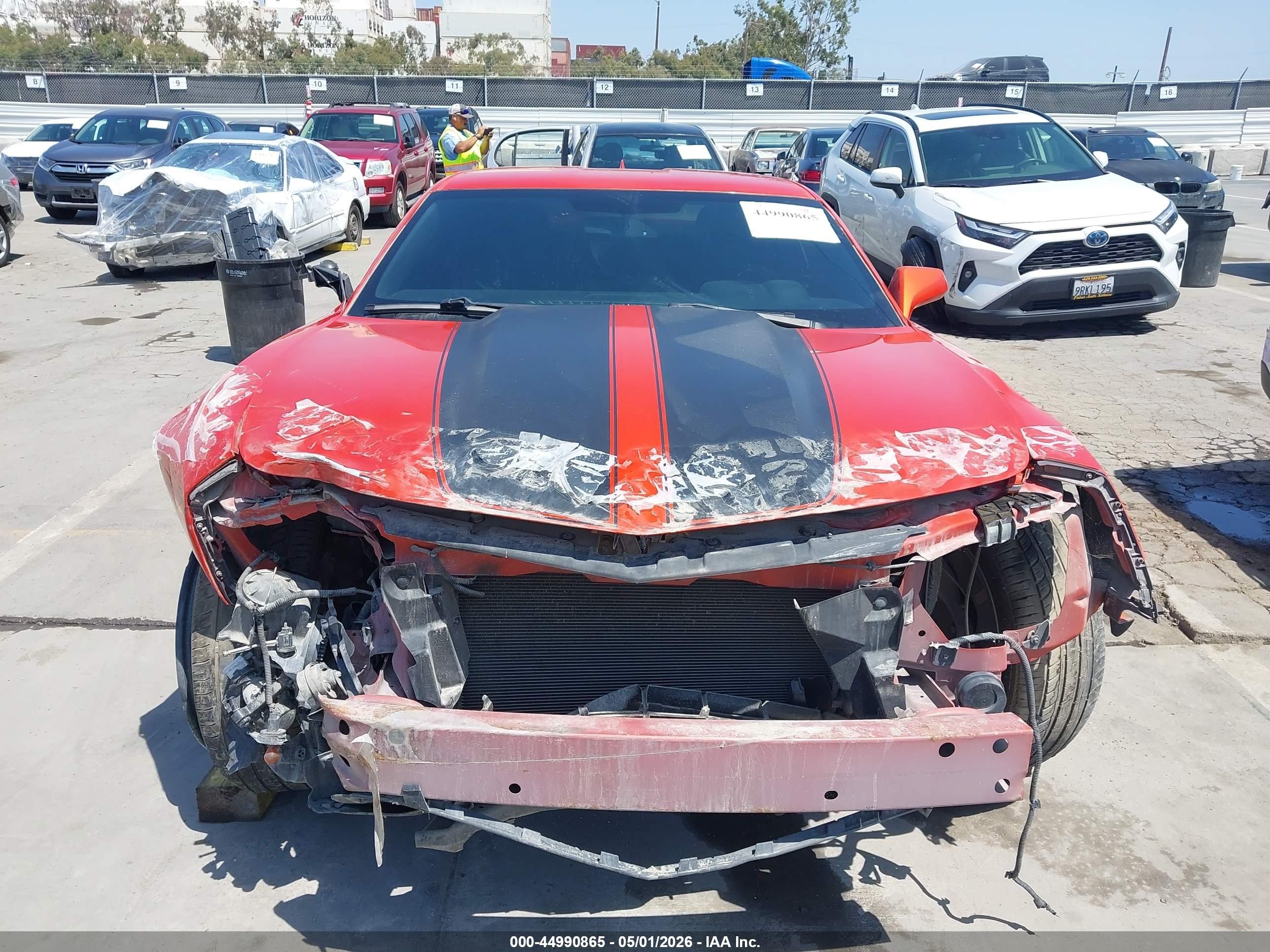 2012 Chevrolet Camaro 1lt Orange vin: 2G1FB1E36C9119946